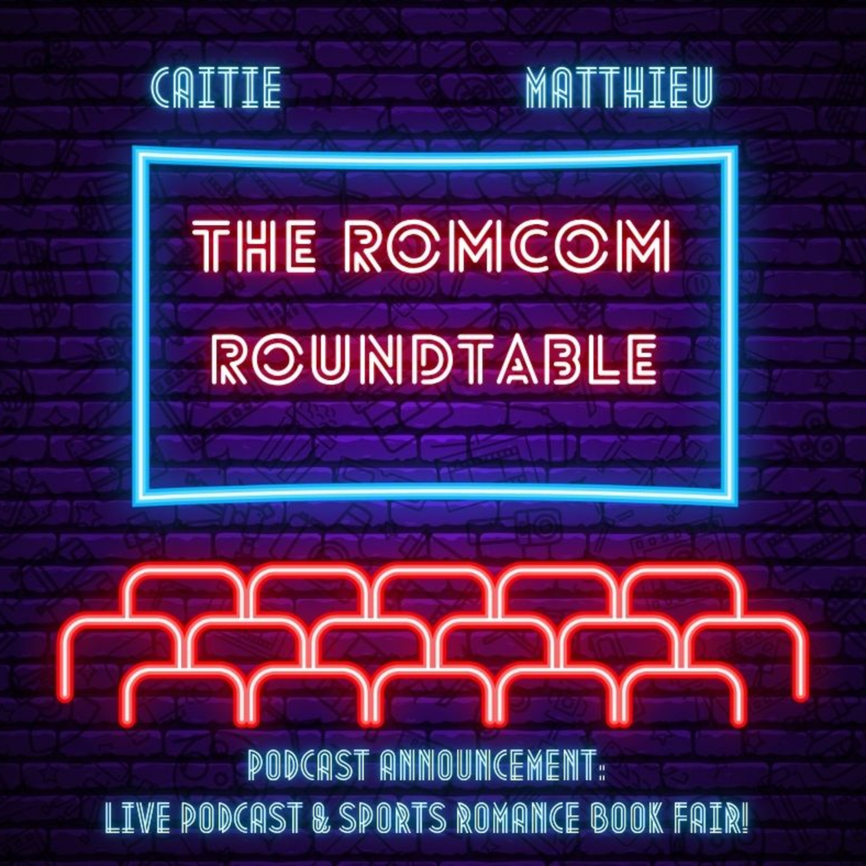 Podcast Announcement: Live Podcast Event & Sports Romance Book Fair! episode artwork