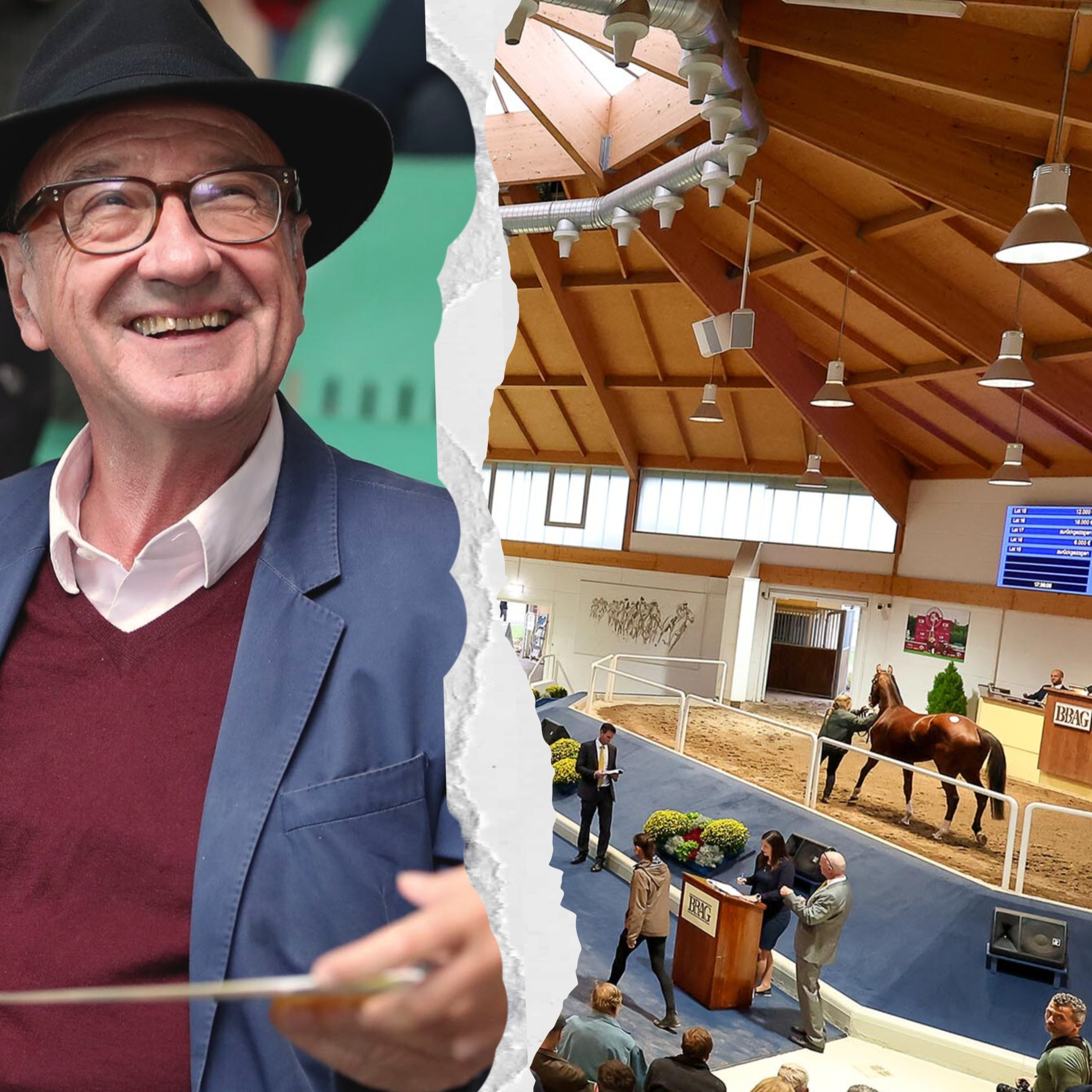 Rennpferde-Trainer Michael Figge