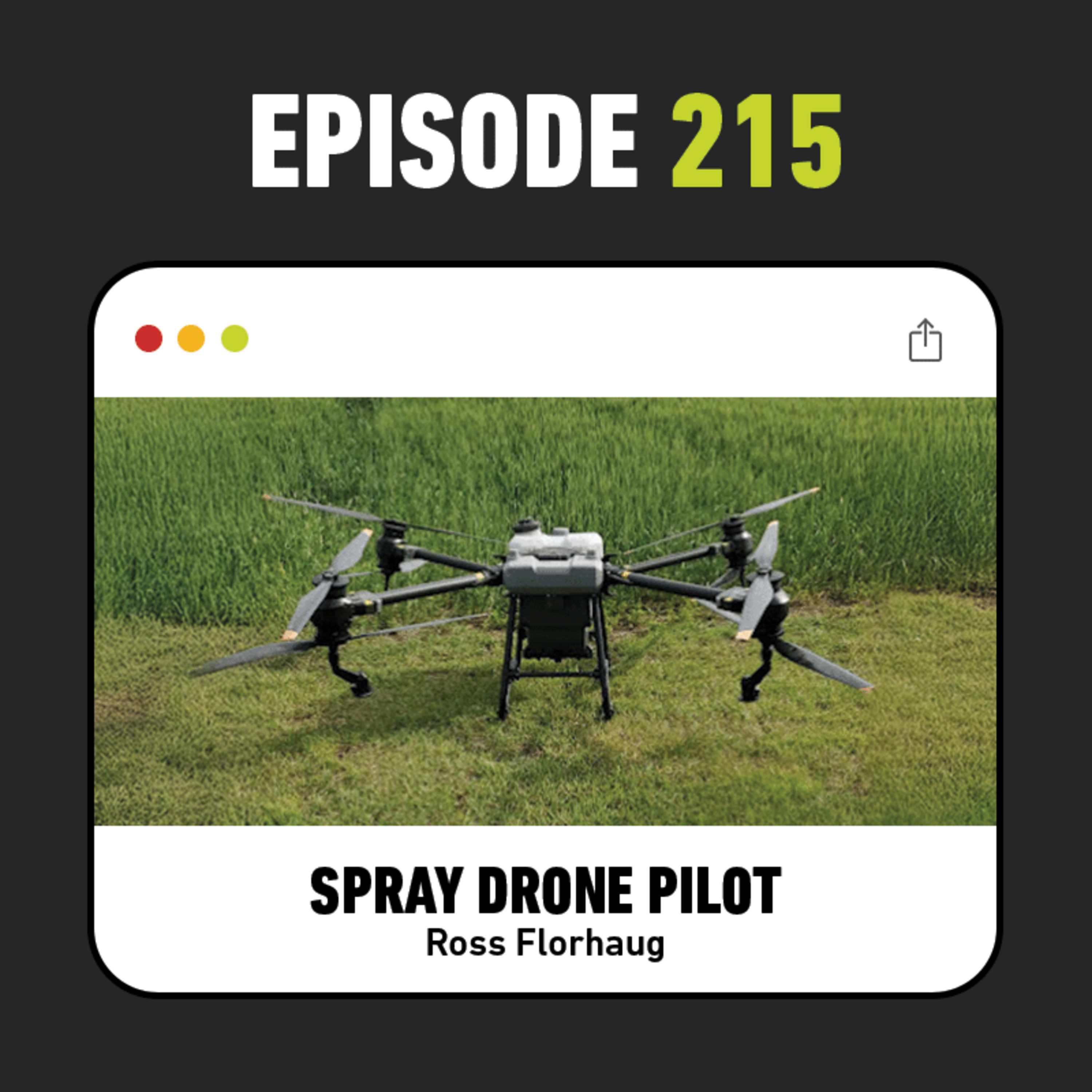 Ep. 215 - Innovating Agriculture with UAV Drone Technology