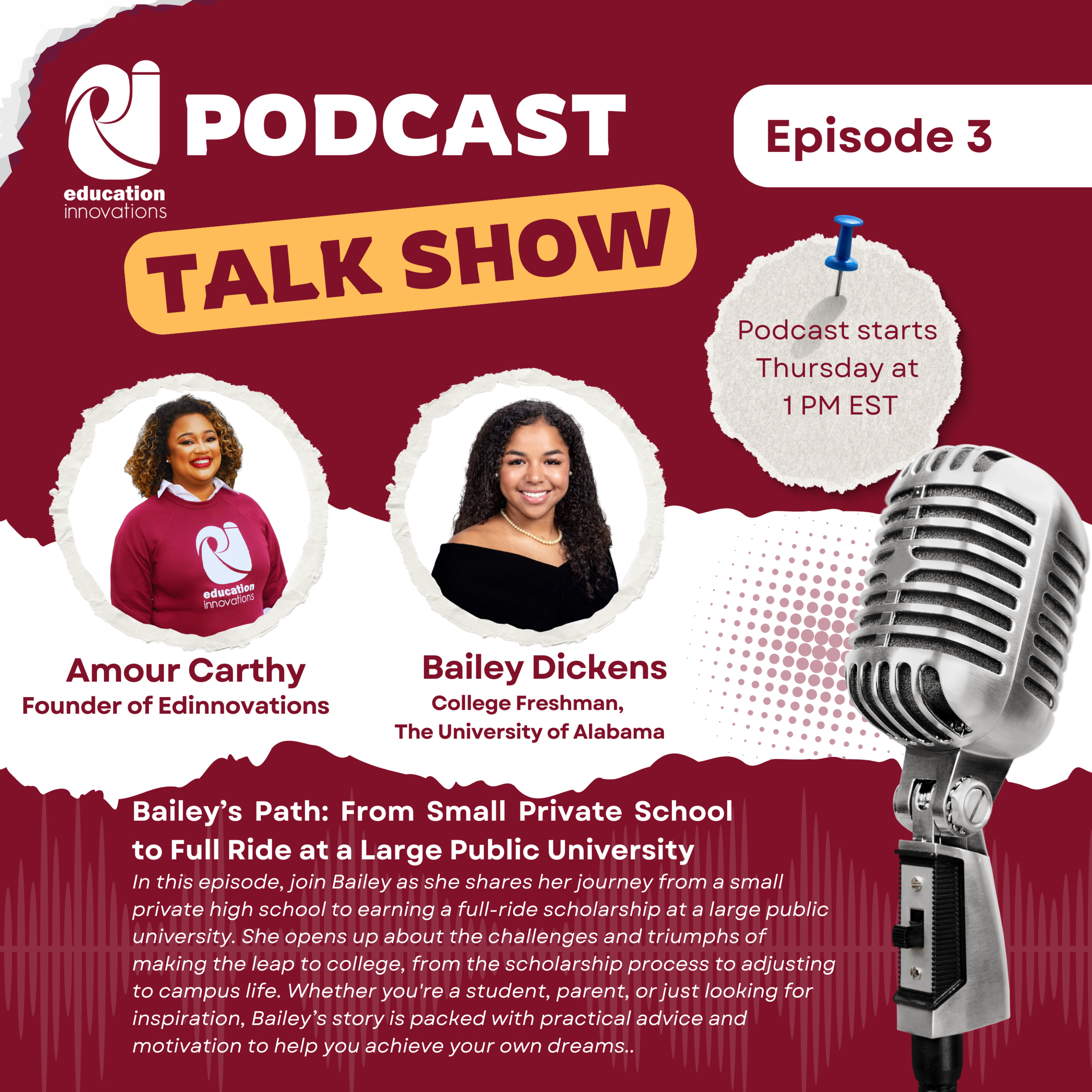 Bailey’s Path: From Small Private School to Full Ride at a Large Public University