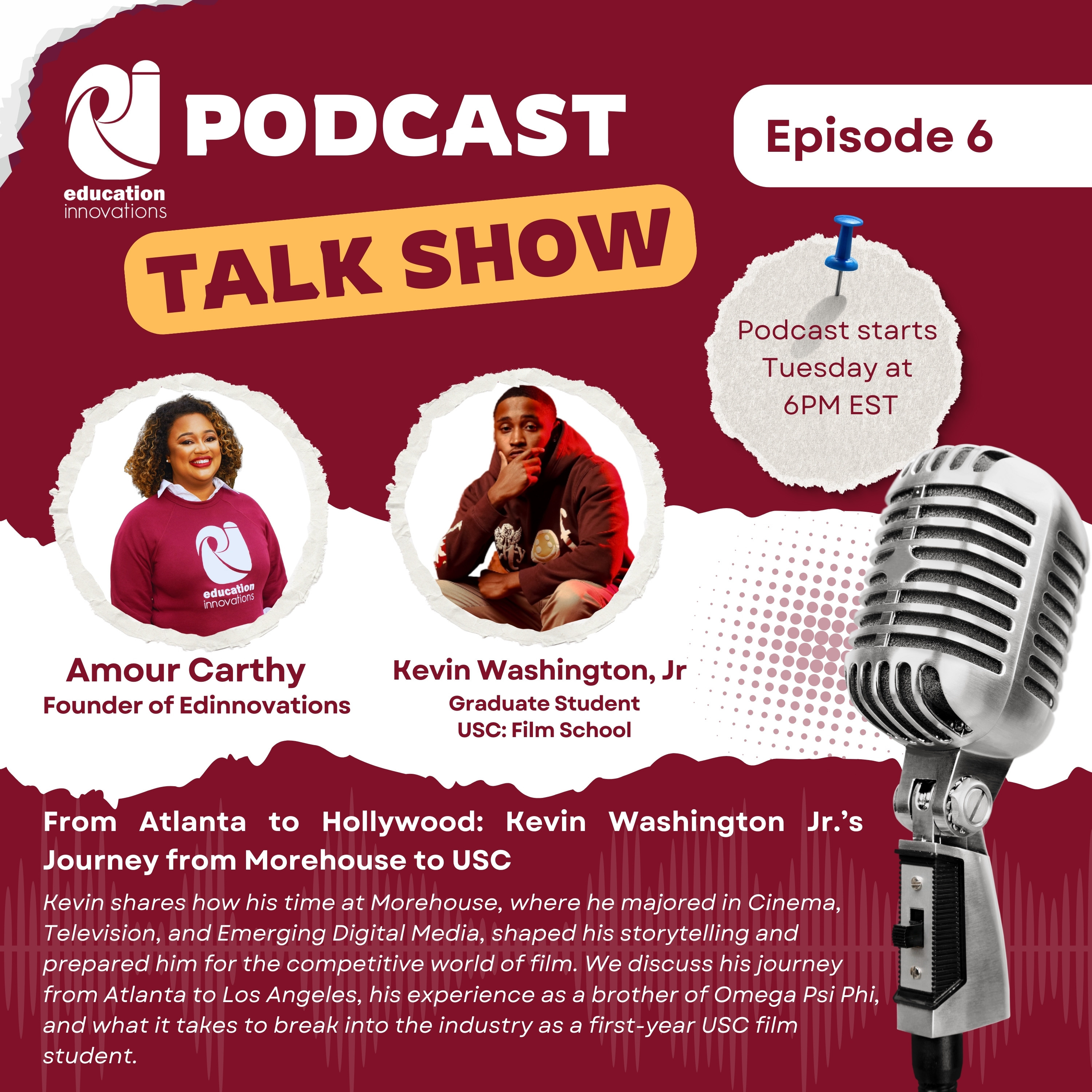 From Atlanta to Hollywood: Kevin Washington Jr.’s Journey from Morehouse to USC Film School