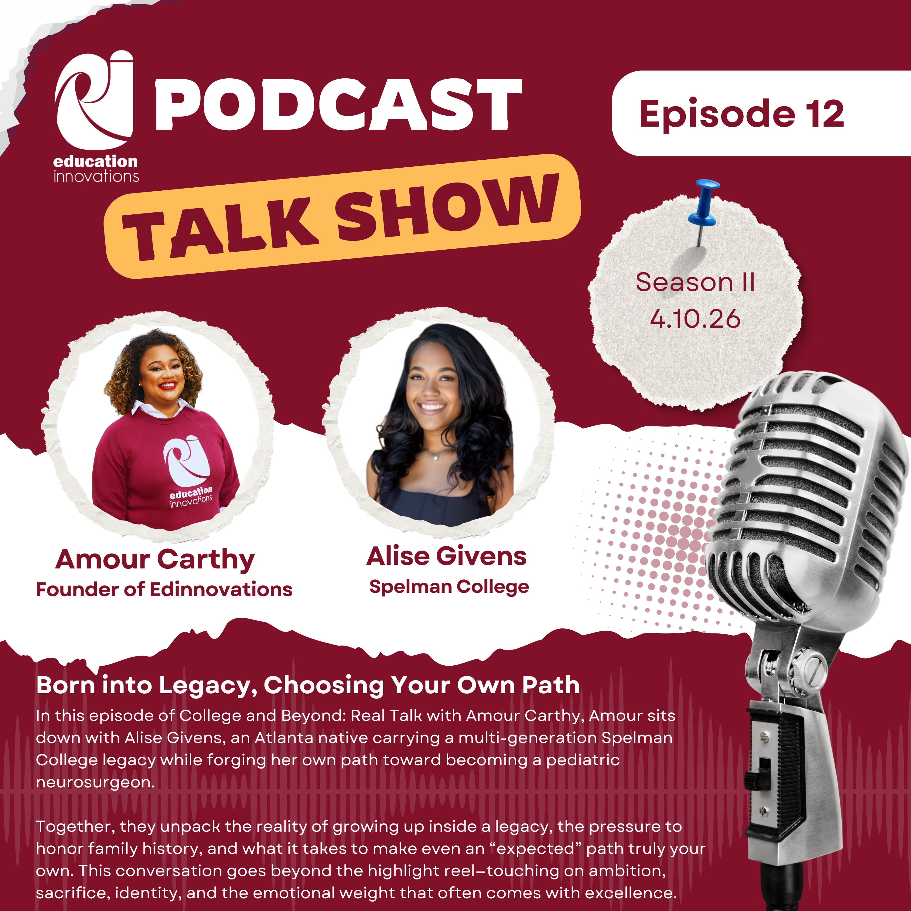 Born into Legacy, Choosing Your Own Path