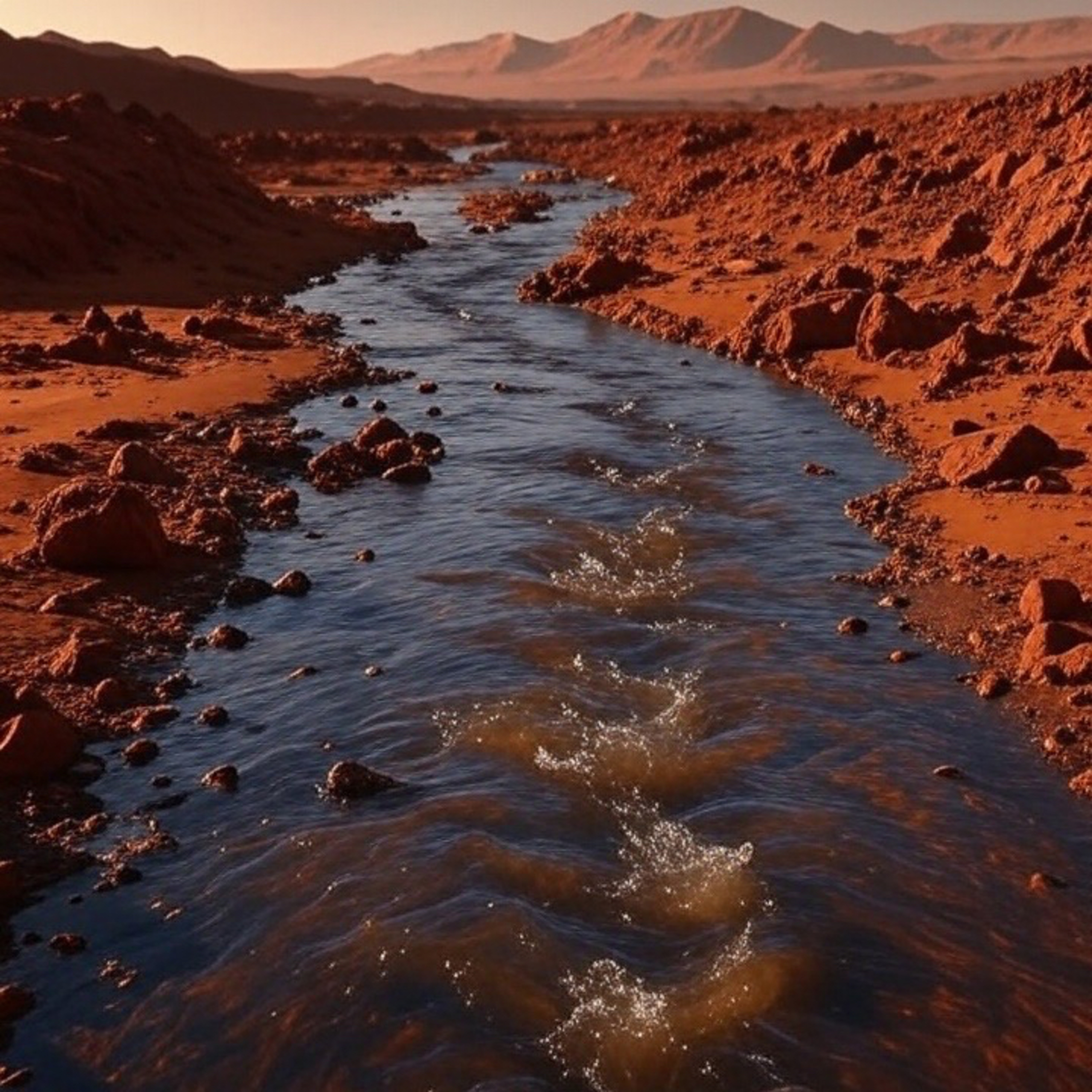 Episode 12: Mars, echoes of the flood. episode artwork