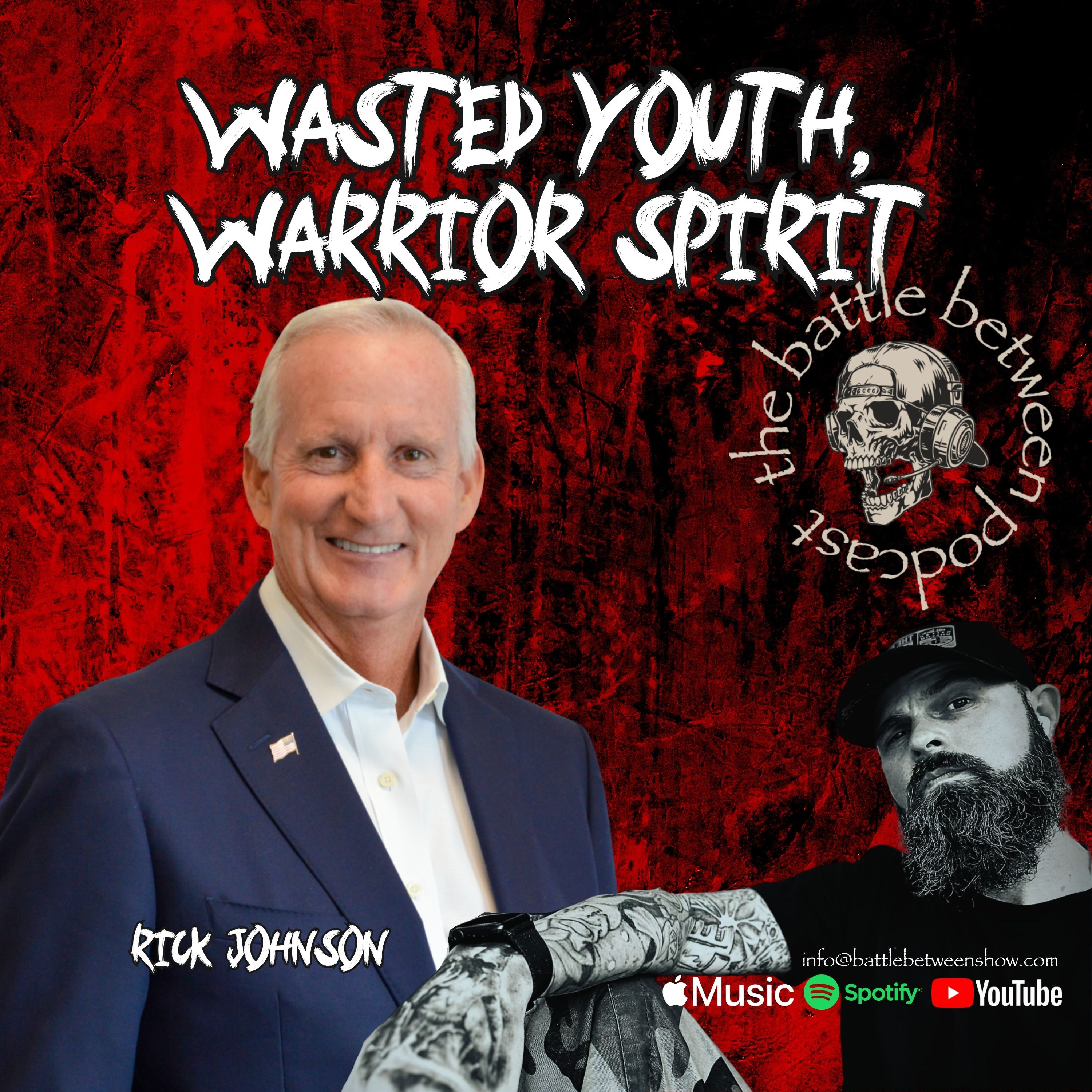 Wasted Youth, Warrior Spirit: Rick Johnson’s Battle for Redemption episode artwork