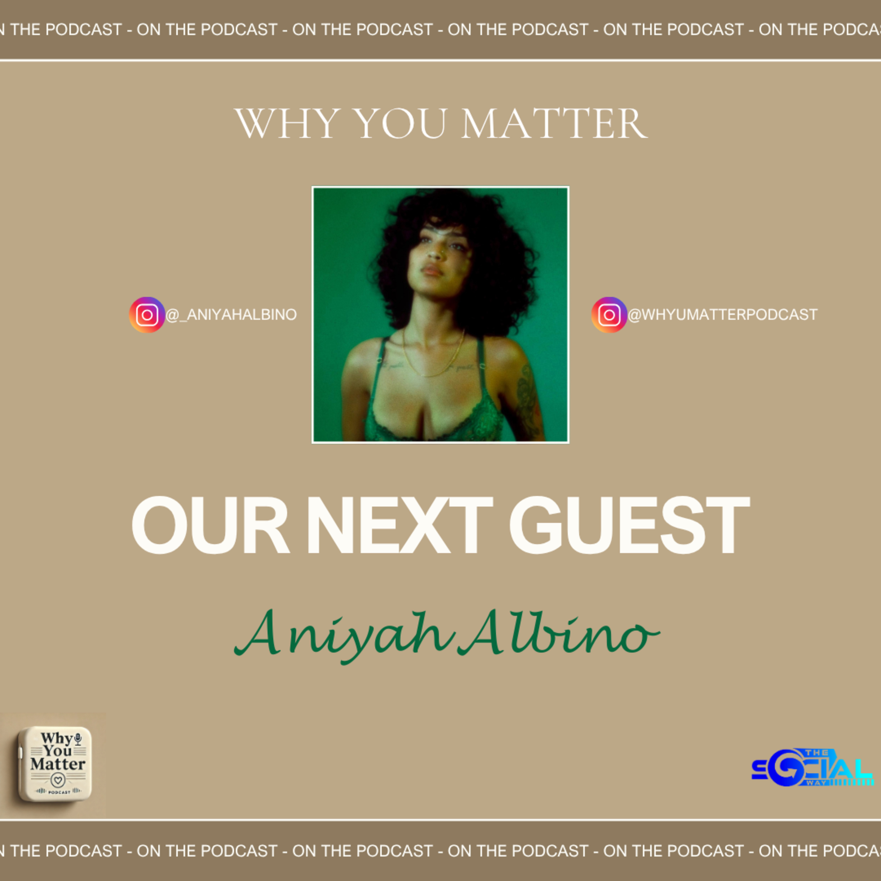 Why You Matter Podcast Episode 2 With Aniyah Albino
