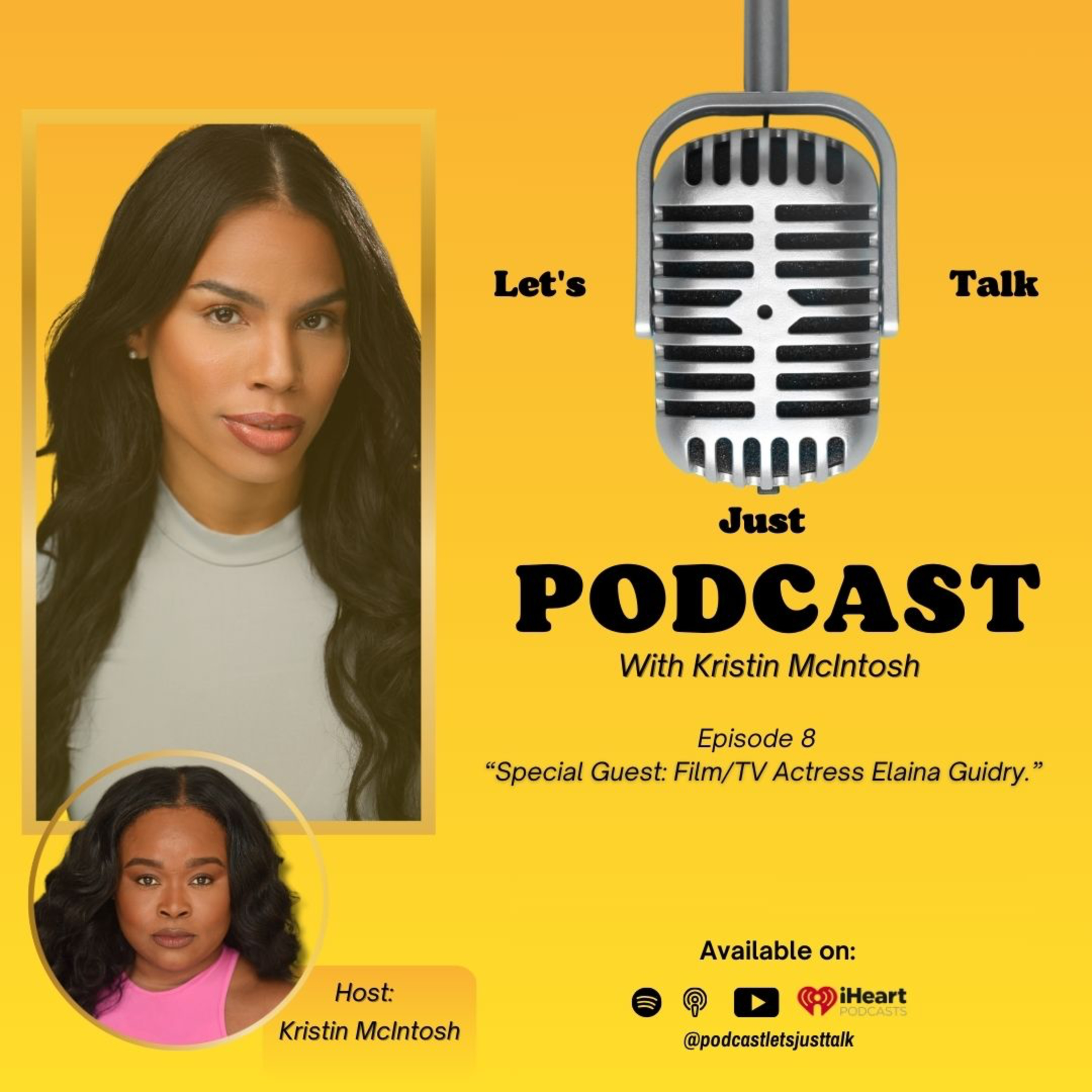 Special Guest: Film/ TV Actress Elaina Guidry episode artwork