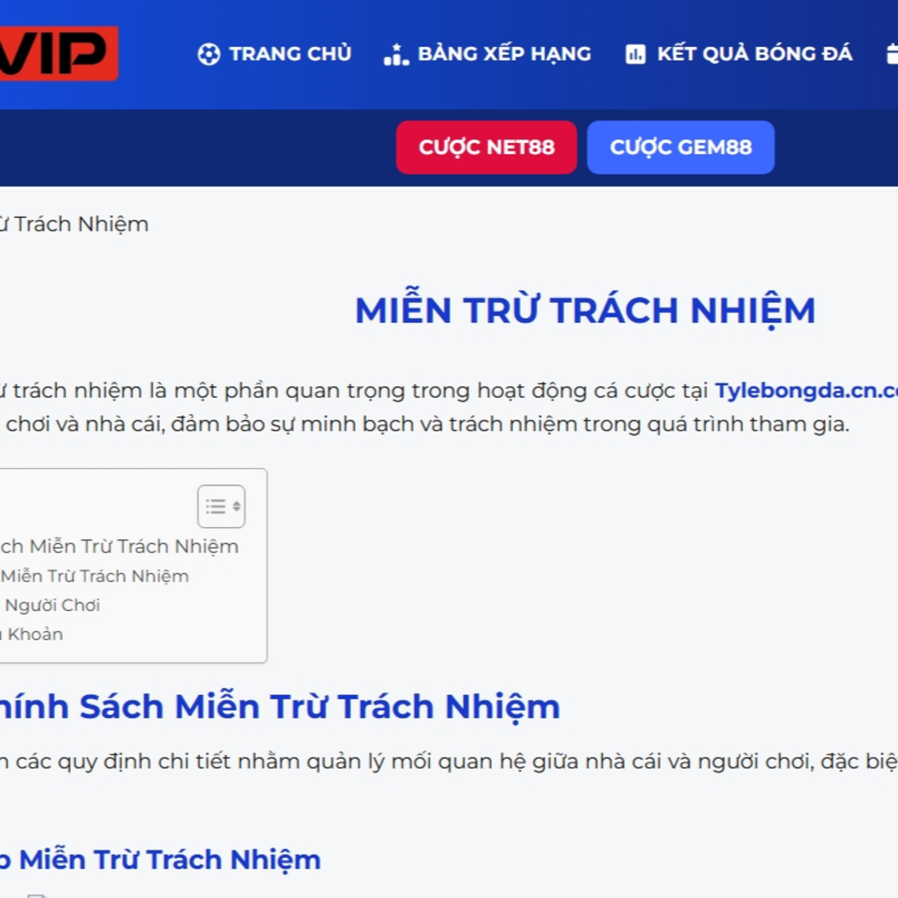 Miễn Trừ Trách Nhiệm episode artwork