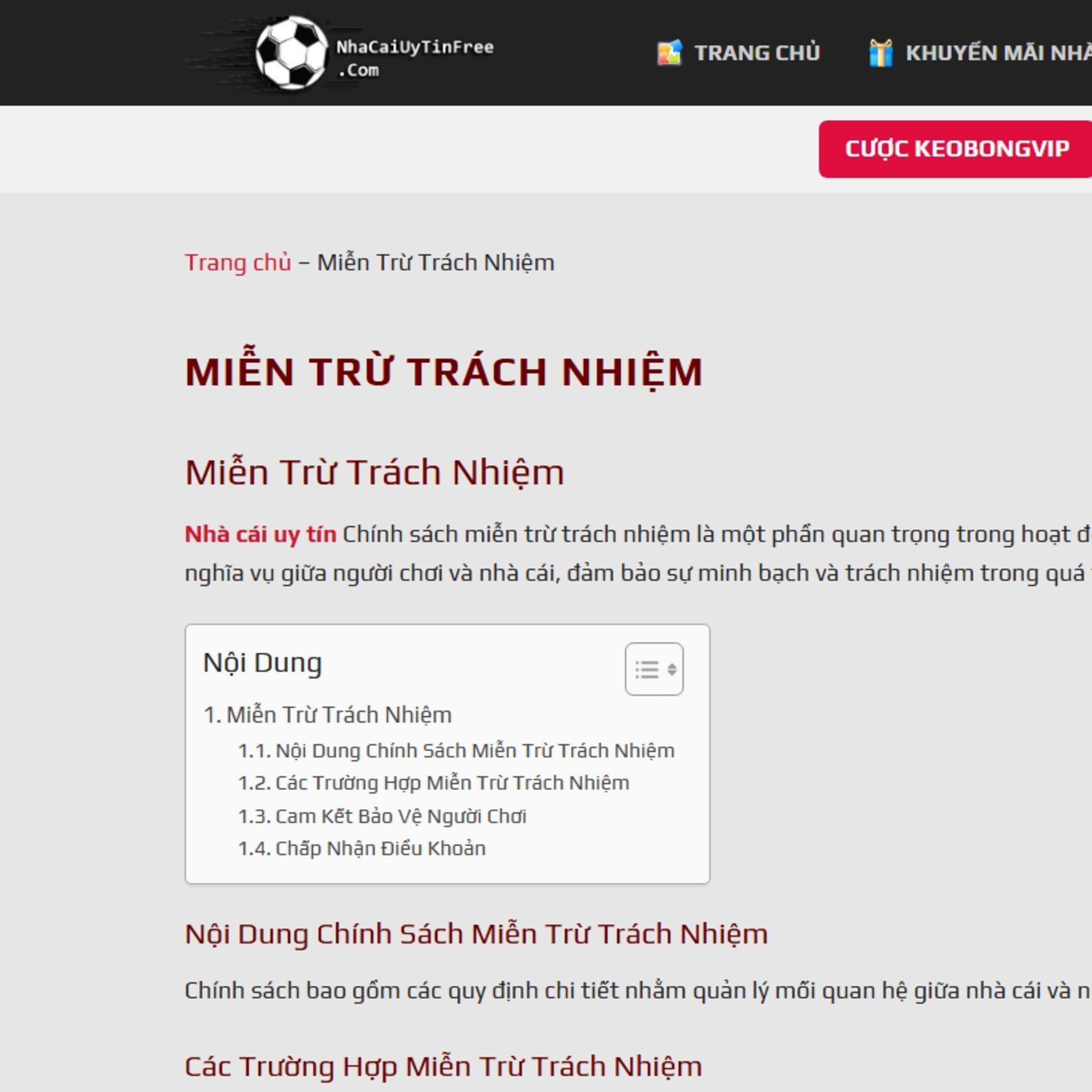 Miễn trừ trách nhiệm free episode artwork