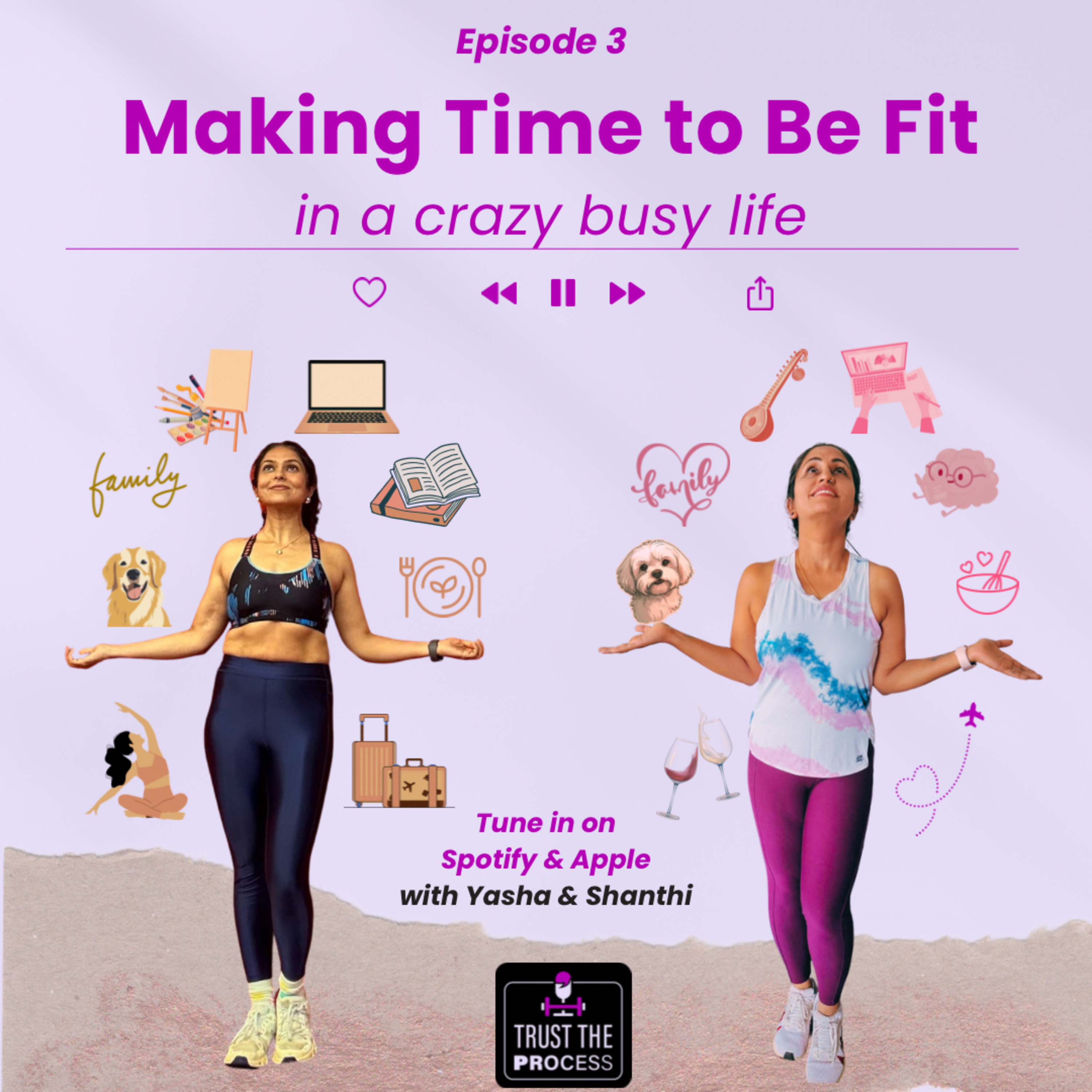 Making Time to Be Fit episode artwork