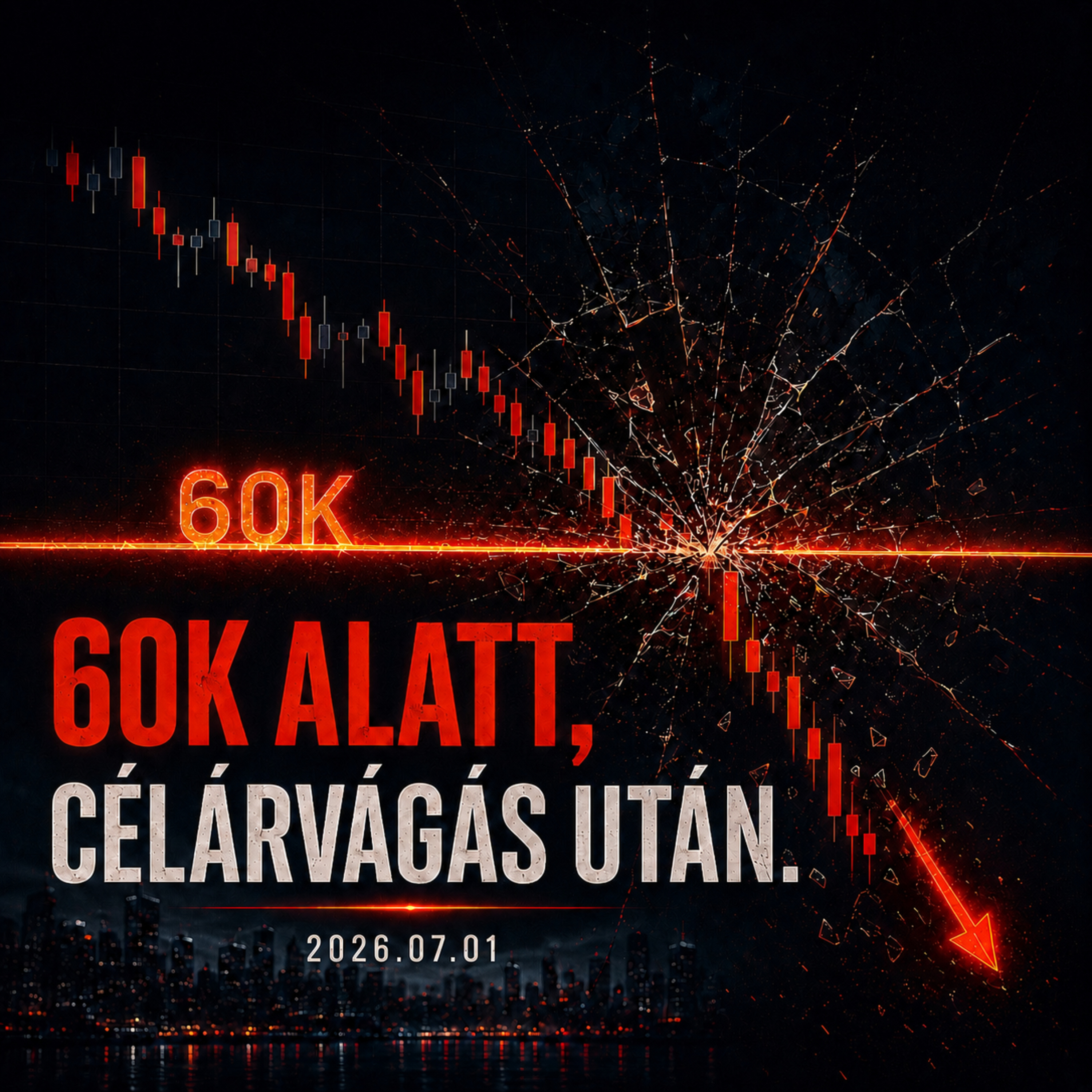 Morning Block: 60k alatt, célárvágás után. 2026.07.01