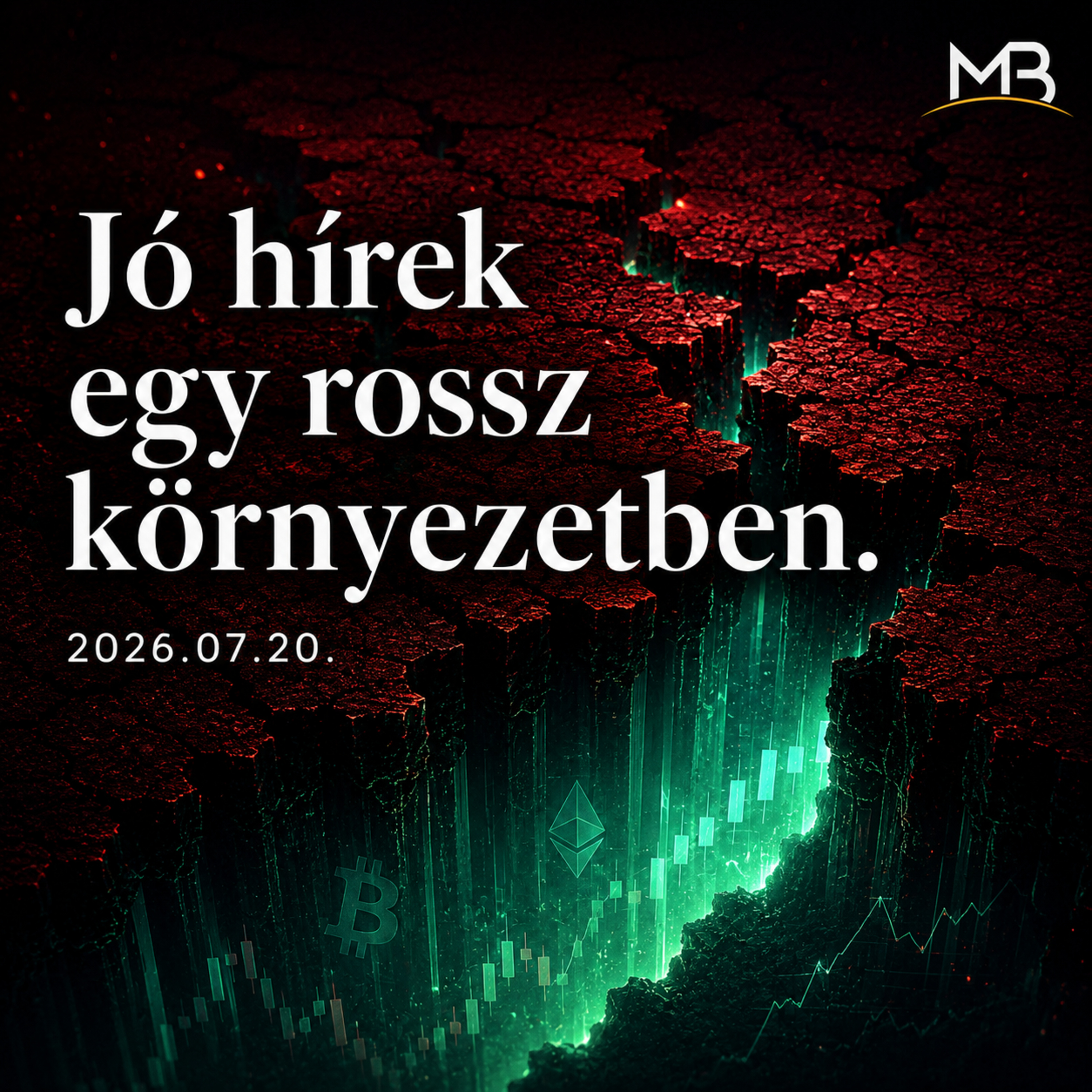 Morning Block: Jó hírek egy rossz környezetben. 2026.07.20.