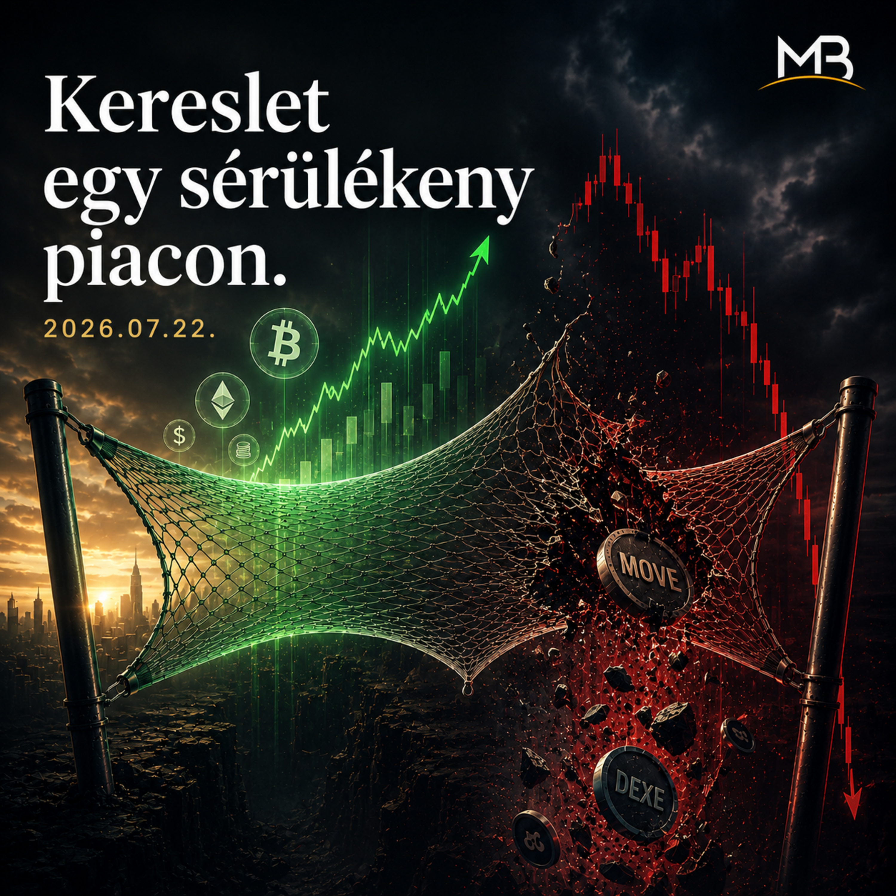 Morning Block: Kereslet egy sérülékeny piacon. 2026.07.22.