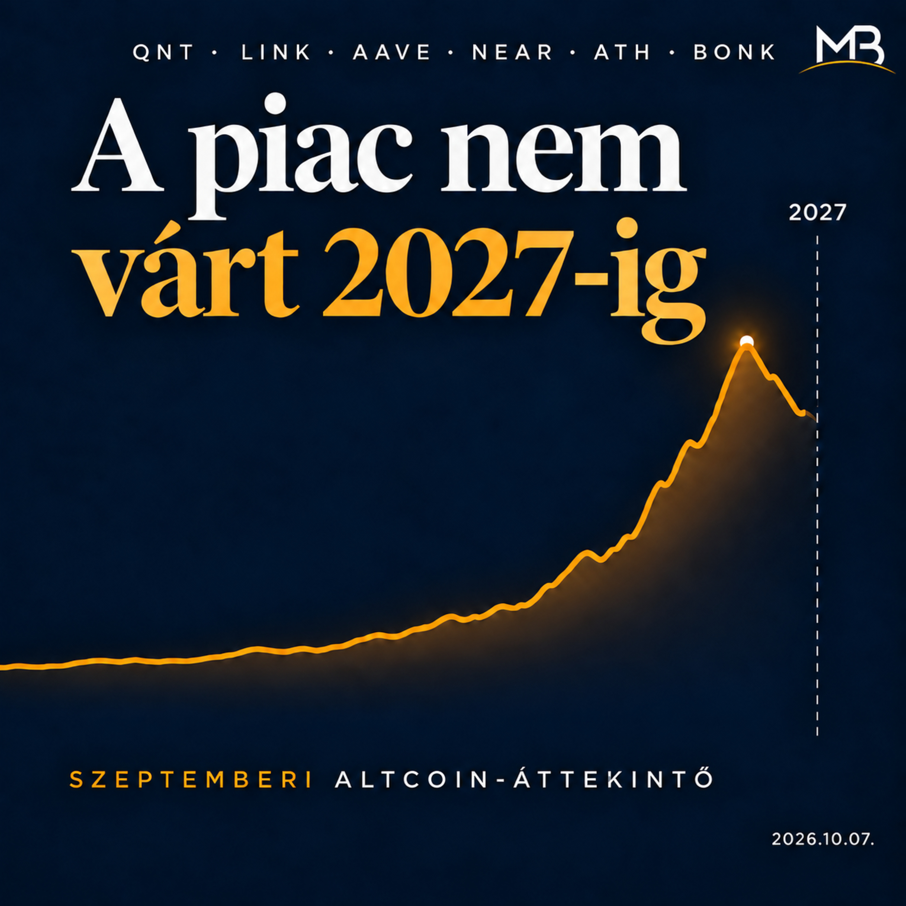 A piac nem várt 2027-ig | Szeptemberi altcoin-áttekintő