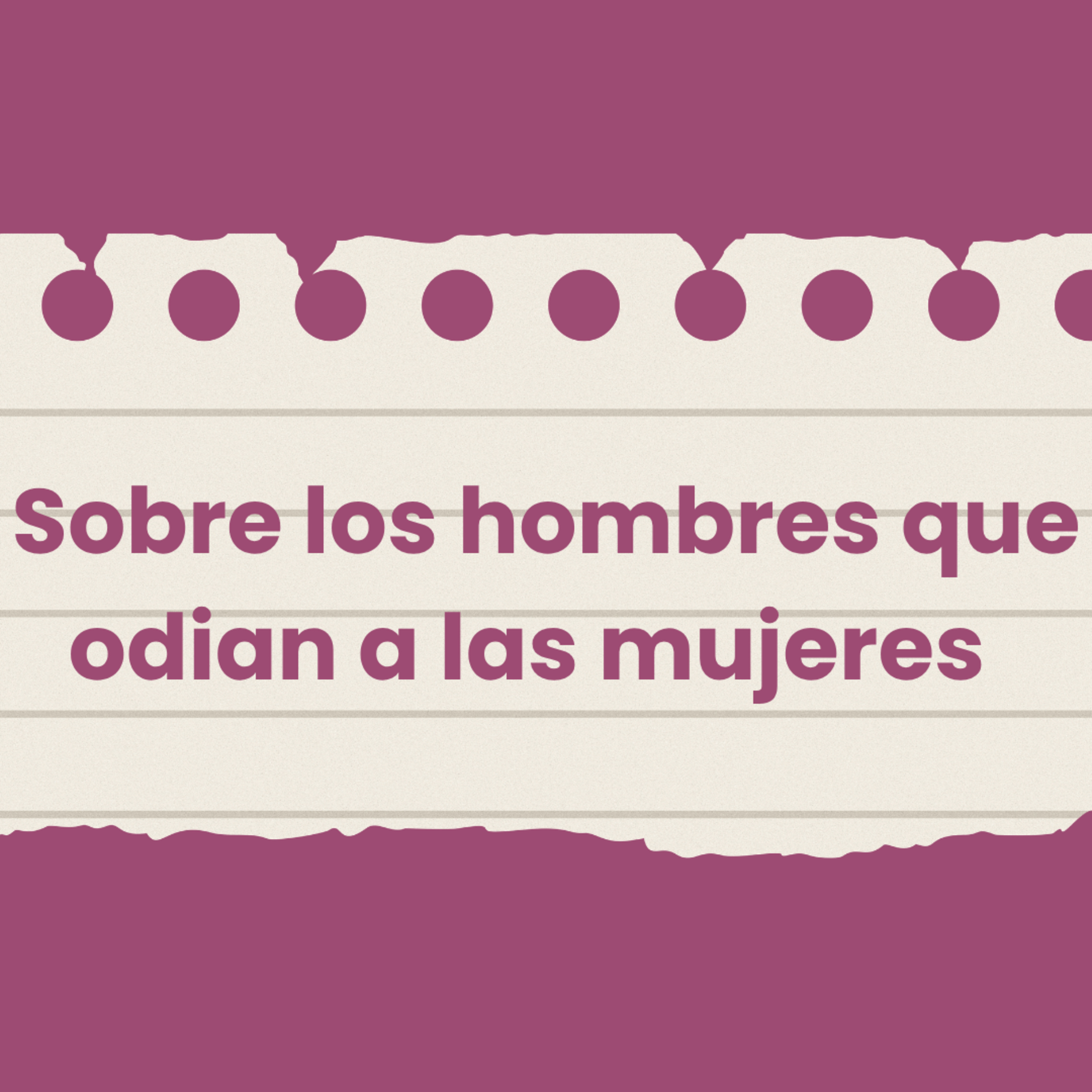 Sobre los hombres que odian a las mujeres  episode artwork