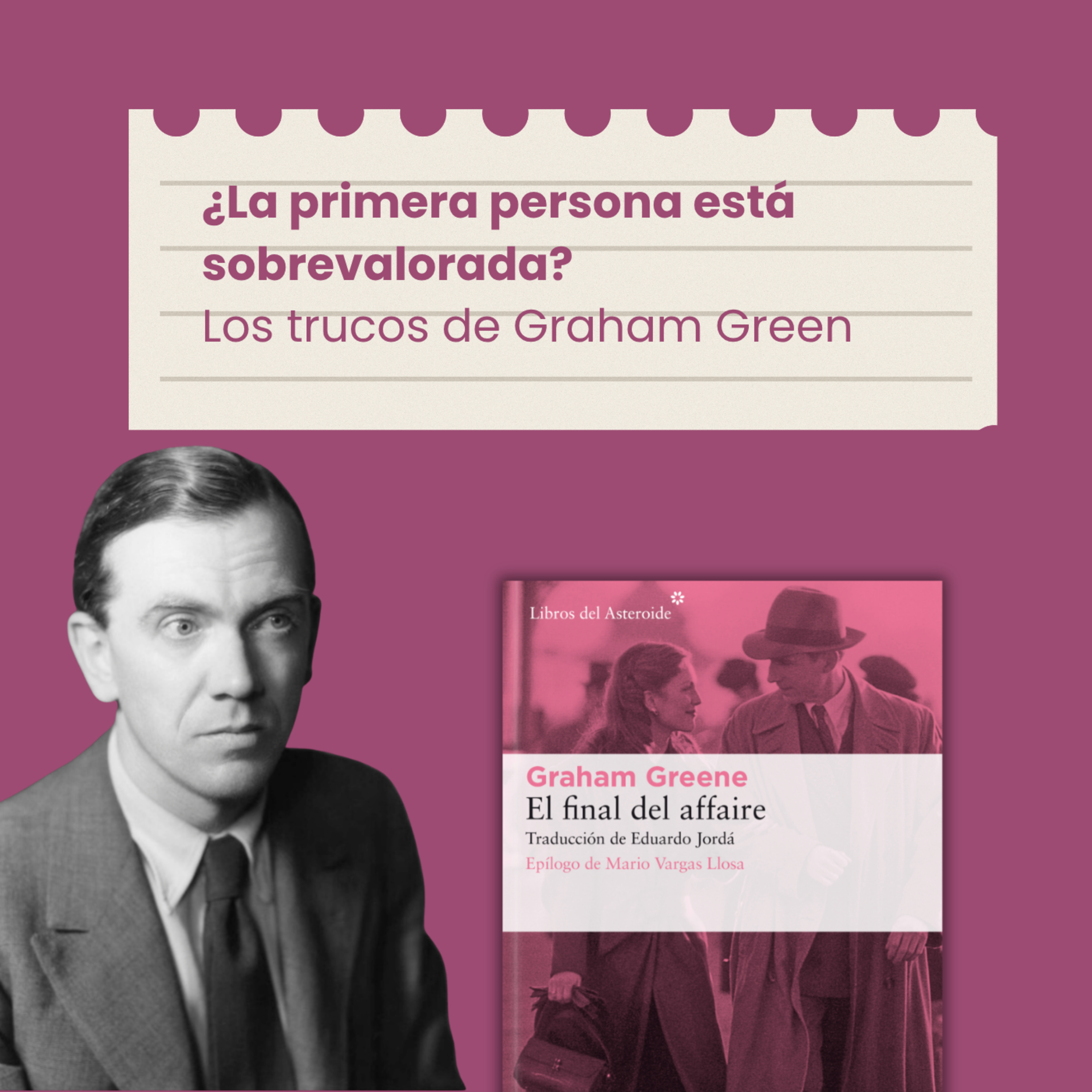 ¿La primera persona está sobrevalorada? Los trucos de Graham Green  episode artwork
