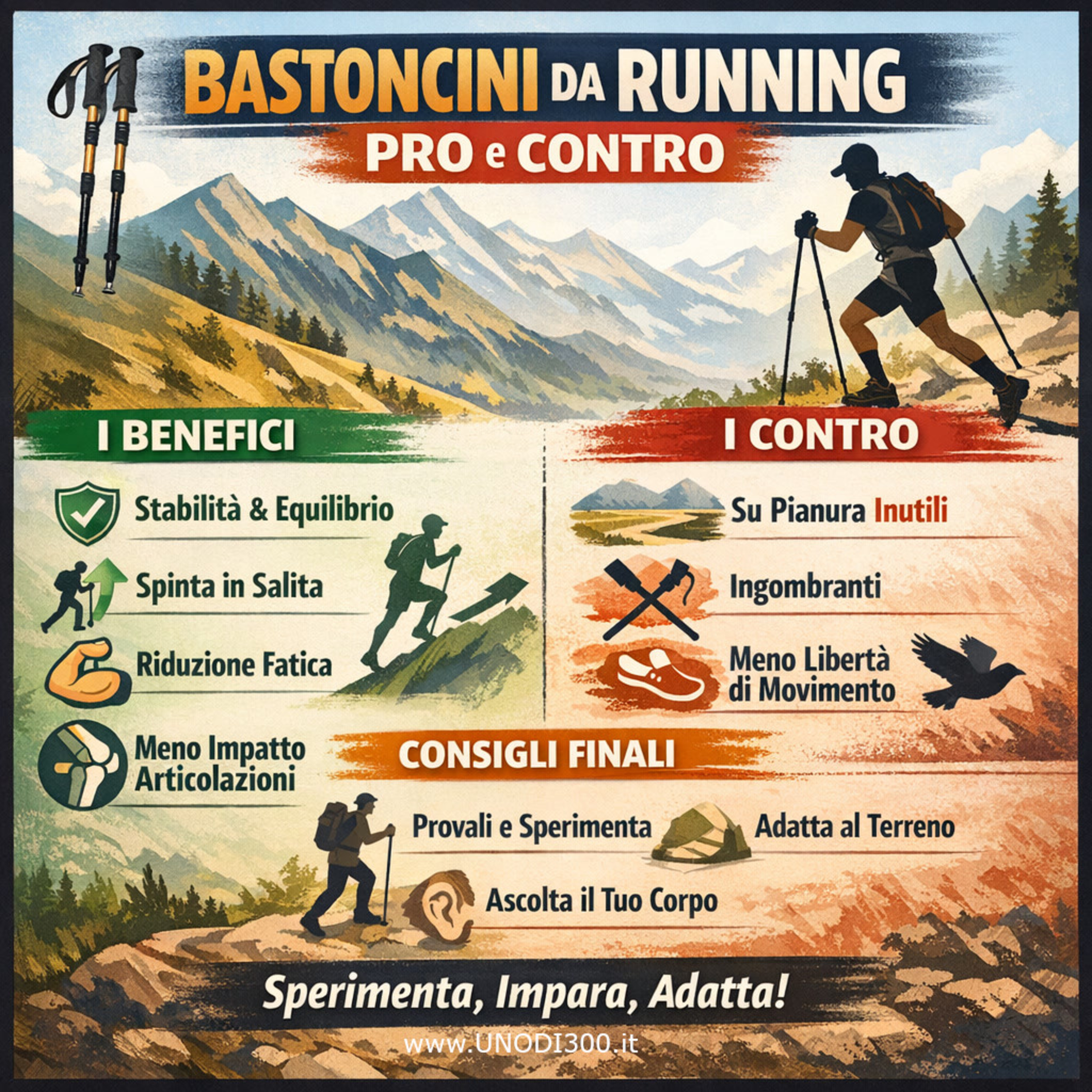 #122 Bastoncini da running: moda o game changer? episode artwork