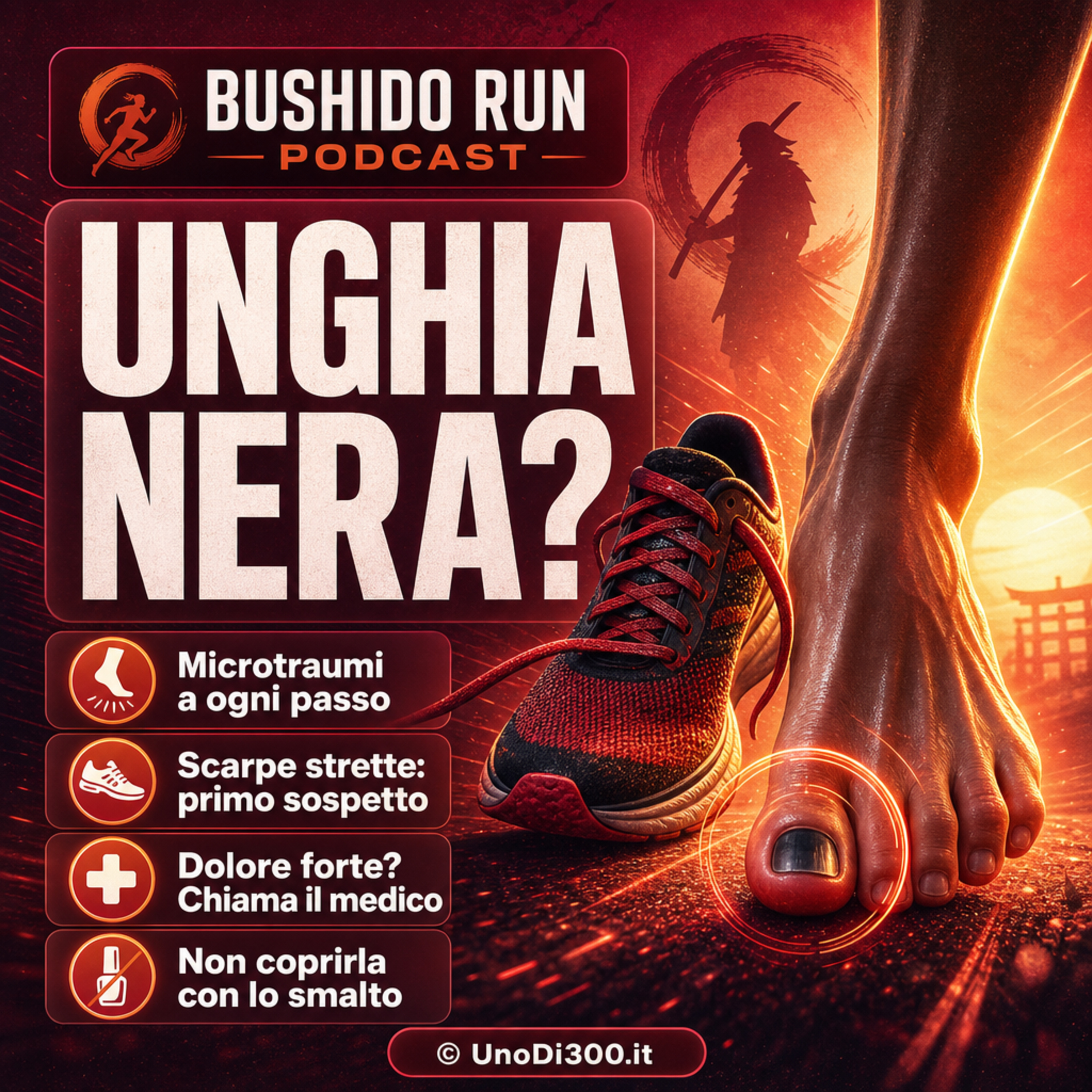 #148 UNGHIE NERE DA RUNNER? episode artwork