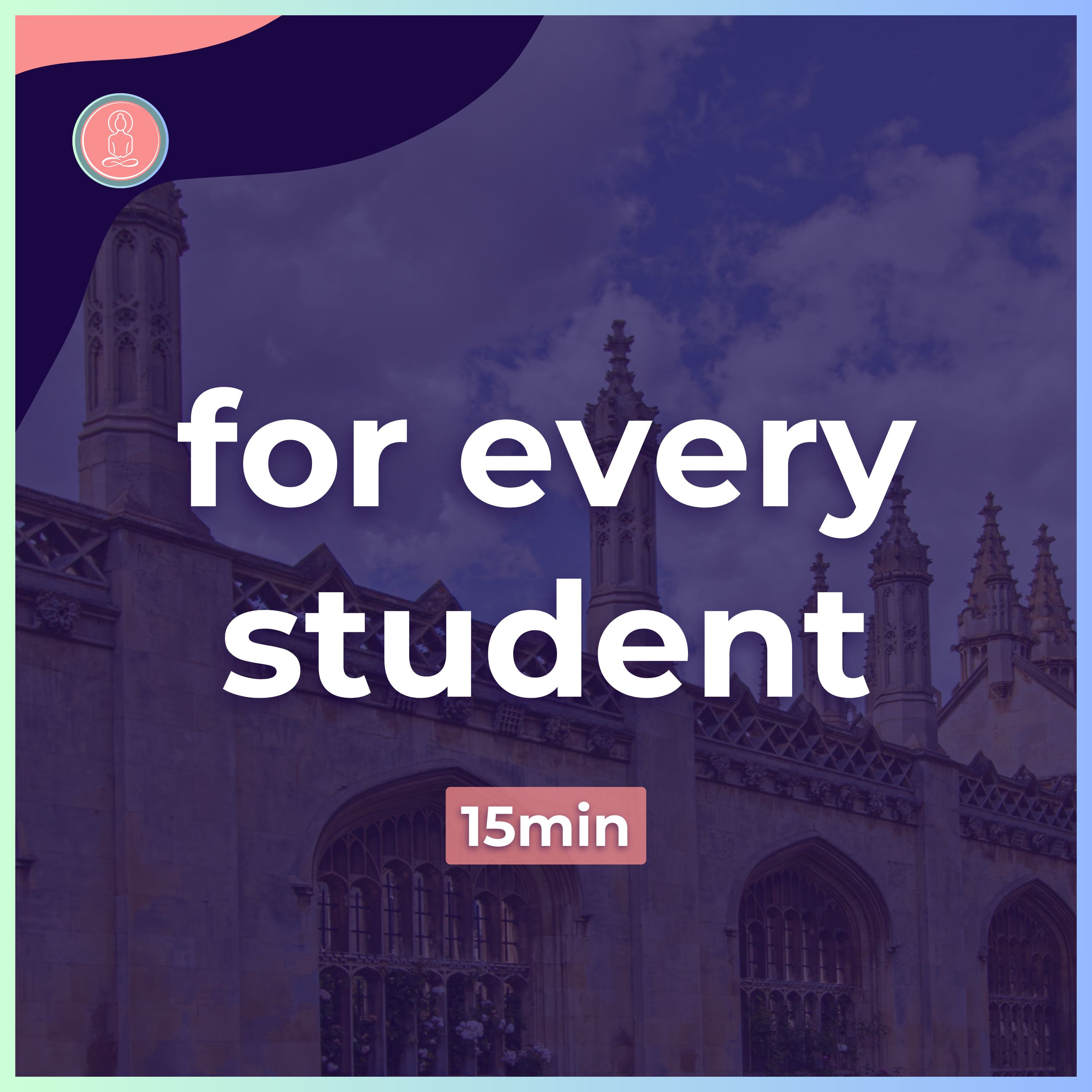 (3) important reminders for every student | 15min guided meditation | mindfulness for university