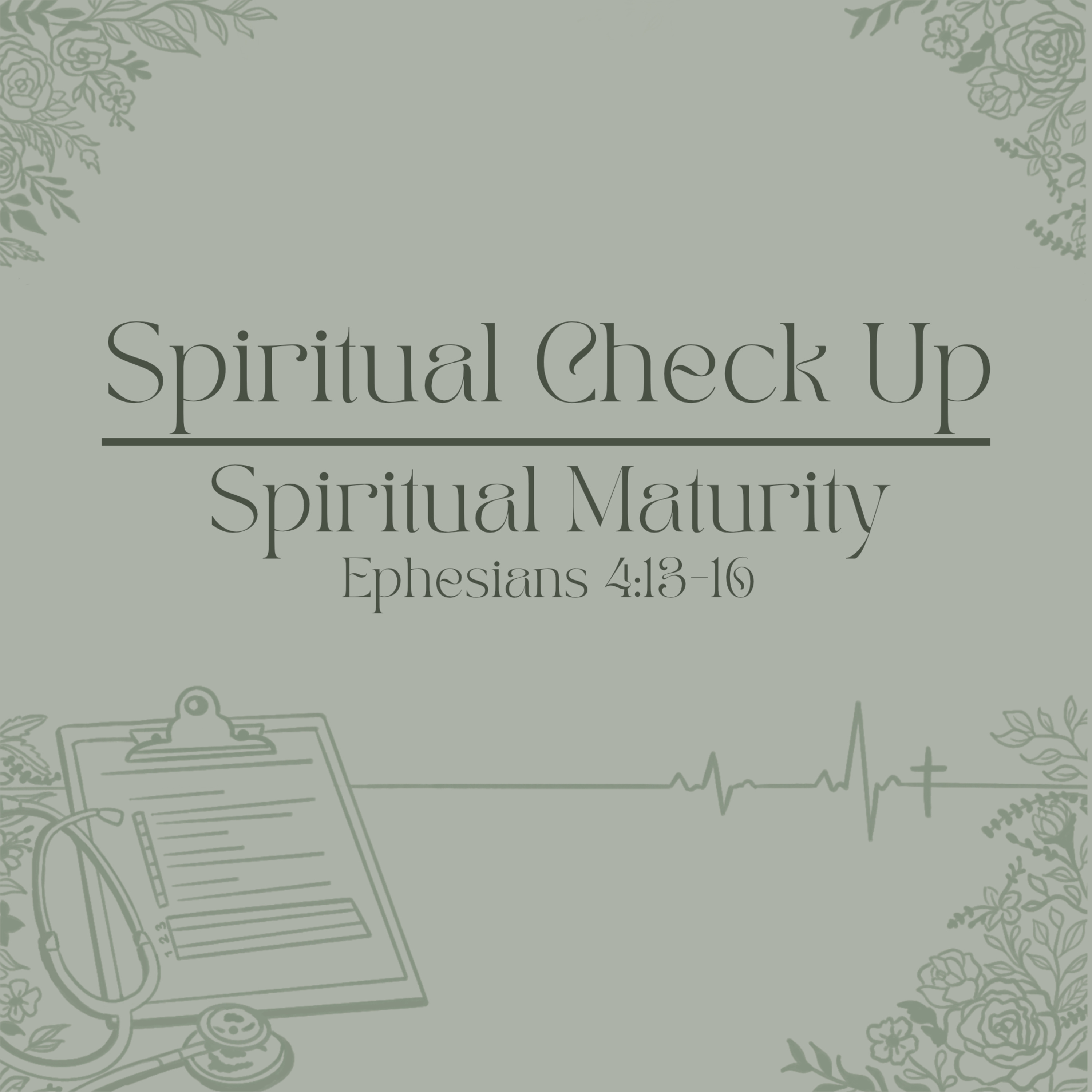 Spiritual Check Up: Maturity episode artwork
