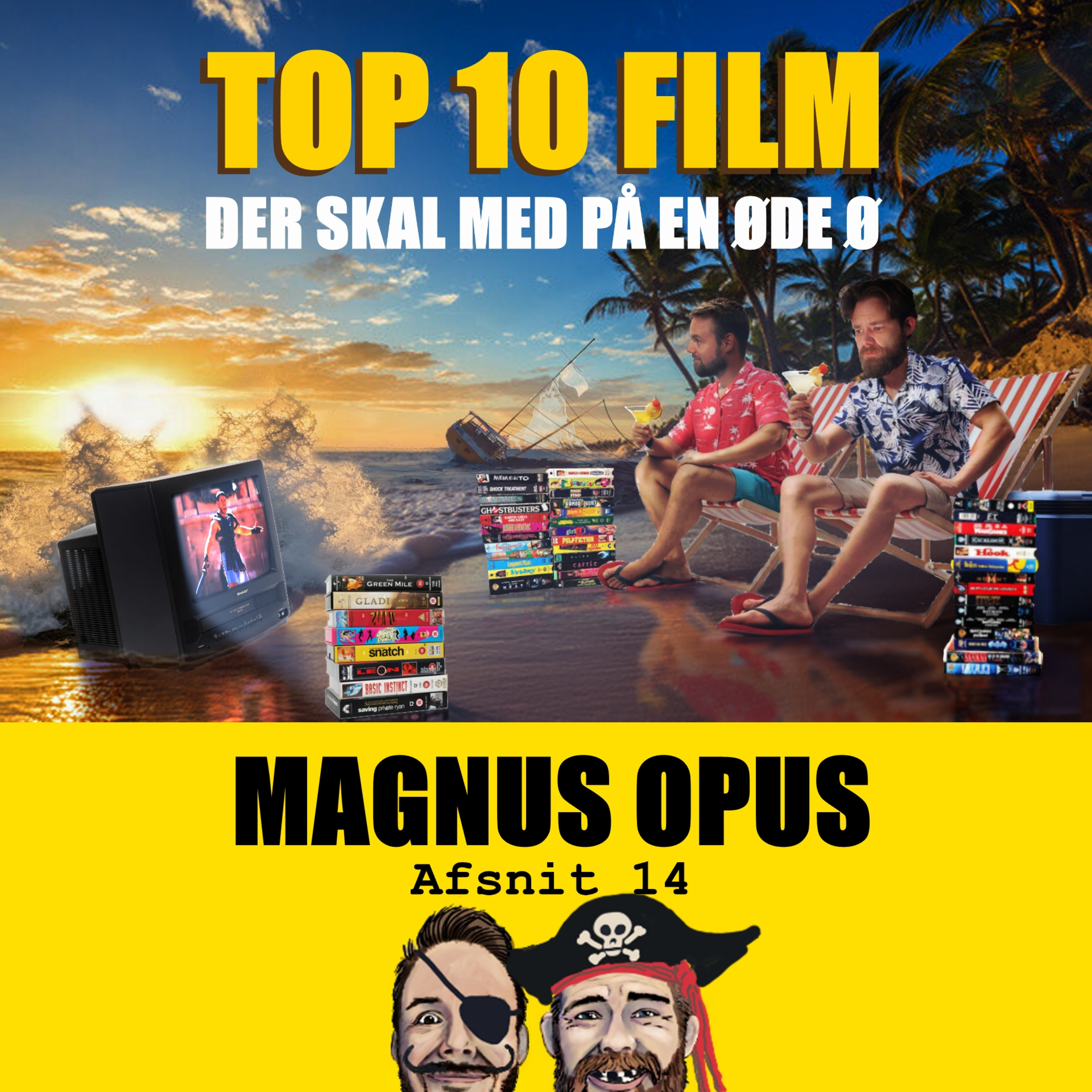 Afsnit 14 - 10 film der skal med på en øde ø. episode artwork