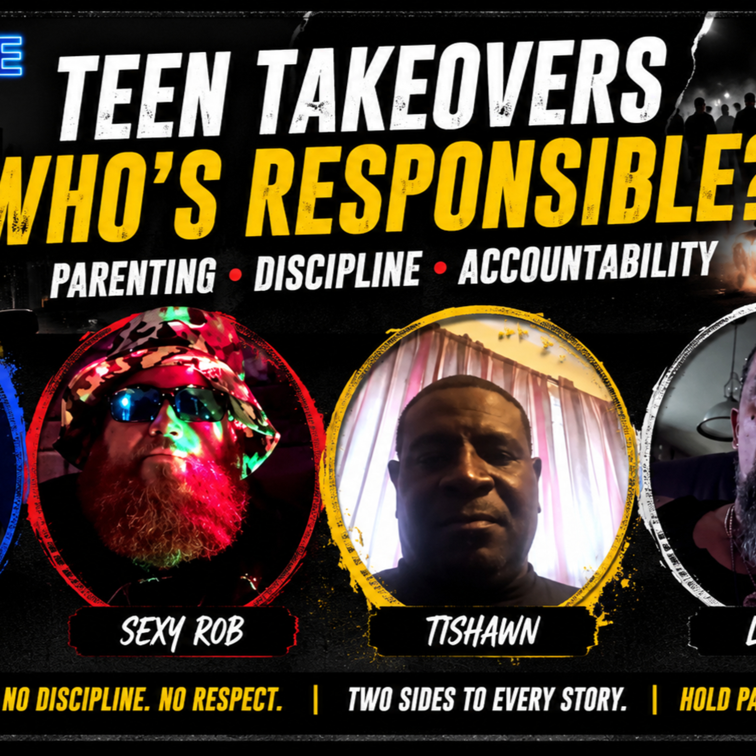 Teen Takeovers, Crime & Parenting: Who's Really Responsible? | BlaakTones TV Live episode artwork
