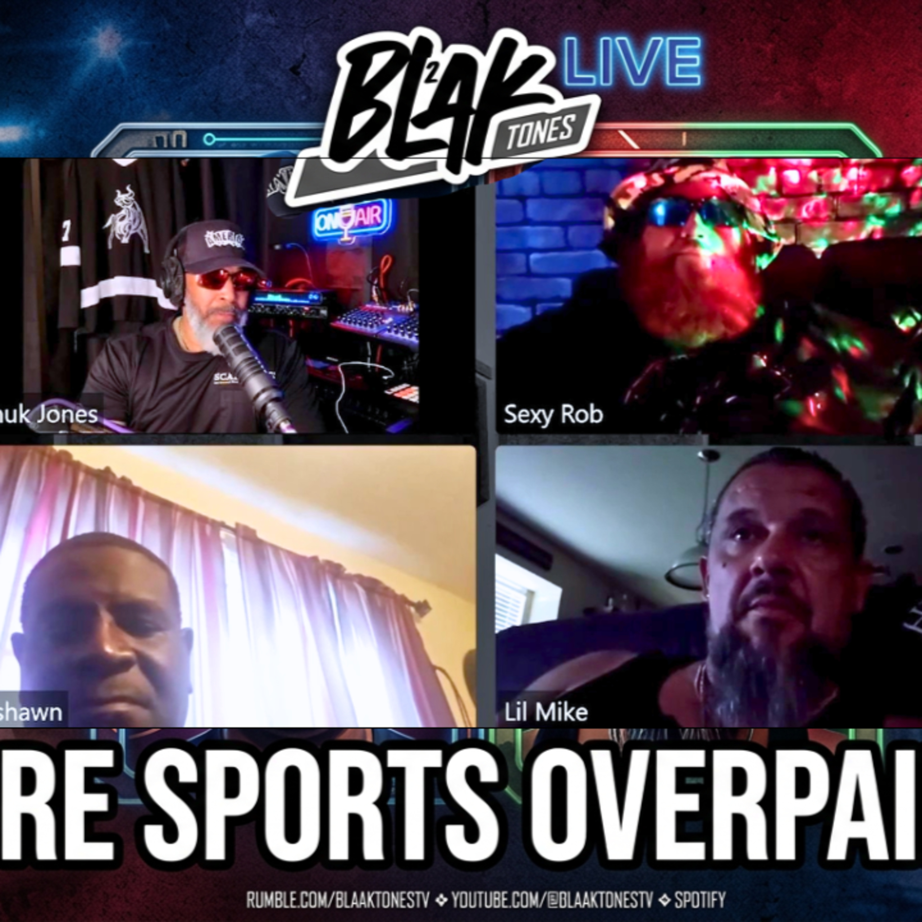 Are Pro Athletes Paid Too Much? 💰 Contracts, Veterans & Life After Sports | BlaakTones TV Live episode artwork