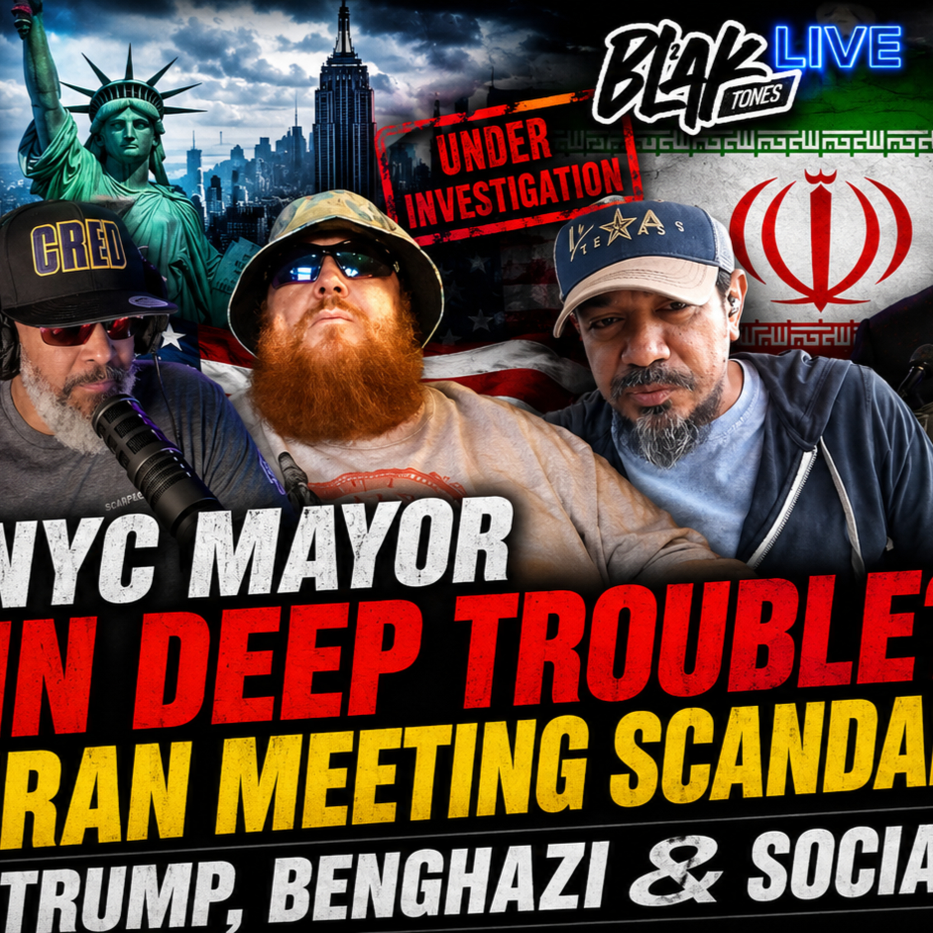 NYC Mayor in HOT WATER? Iran Meeting Scandal, Trump & Socialism Debate | BlaakTones TV Live episode artwork