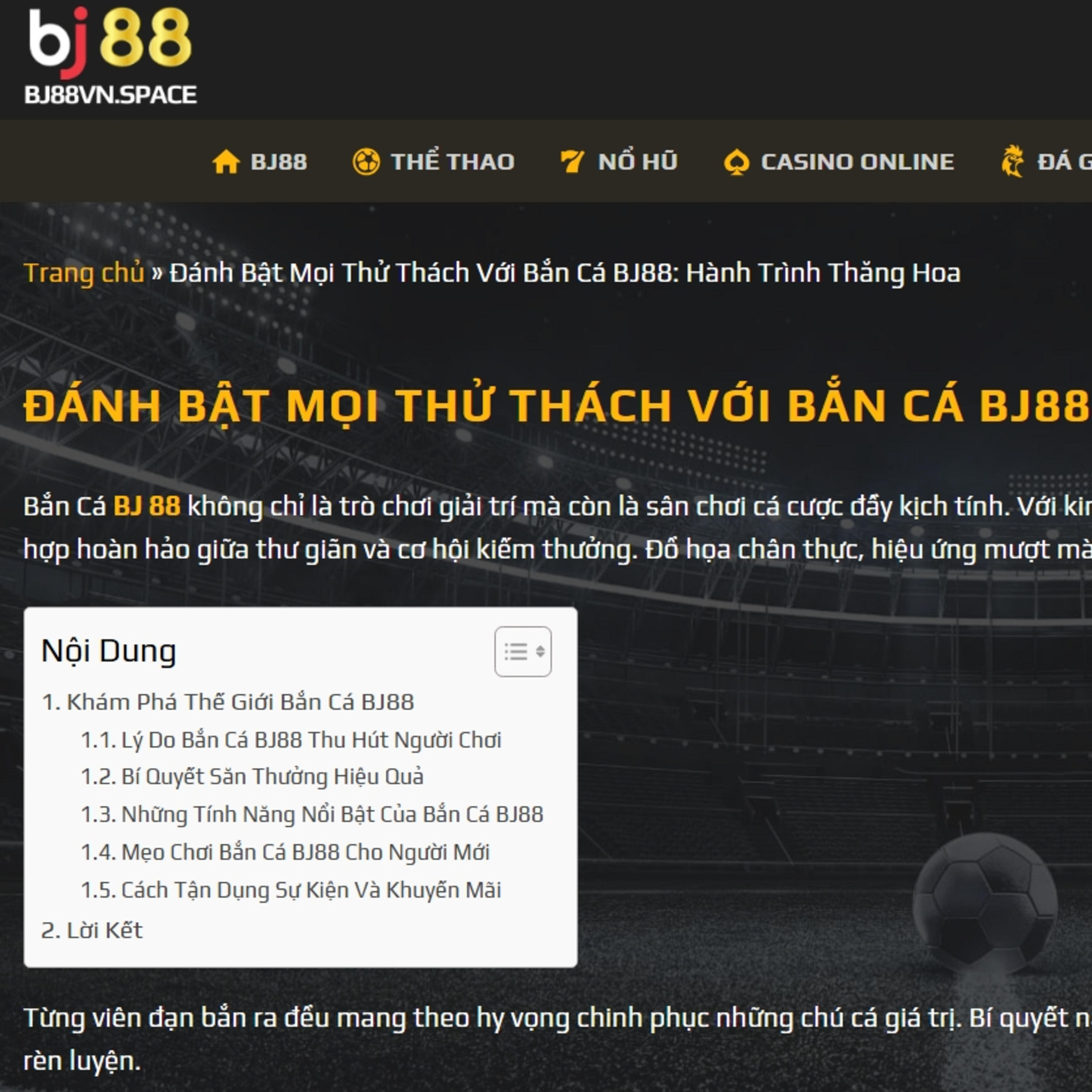 Bắn Cá BJ88  episode artwork