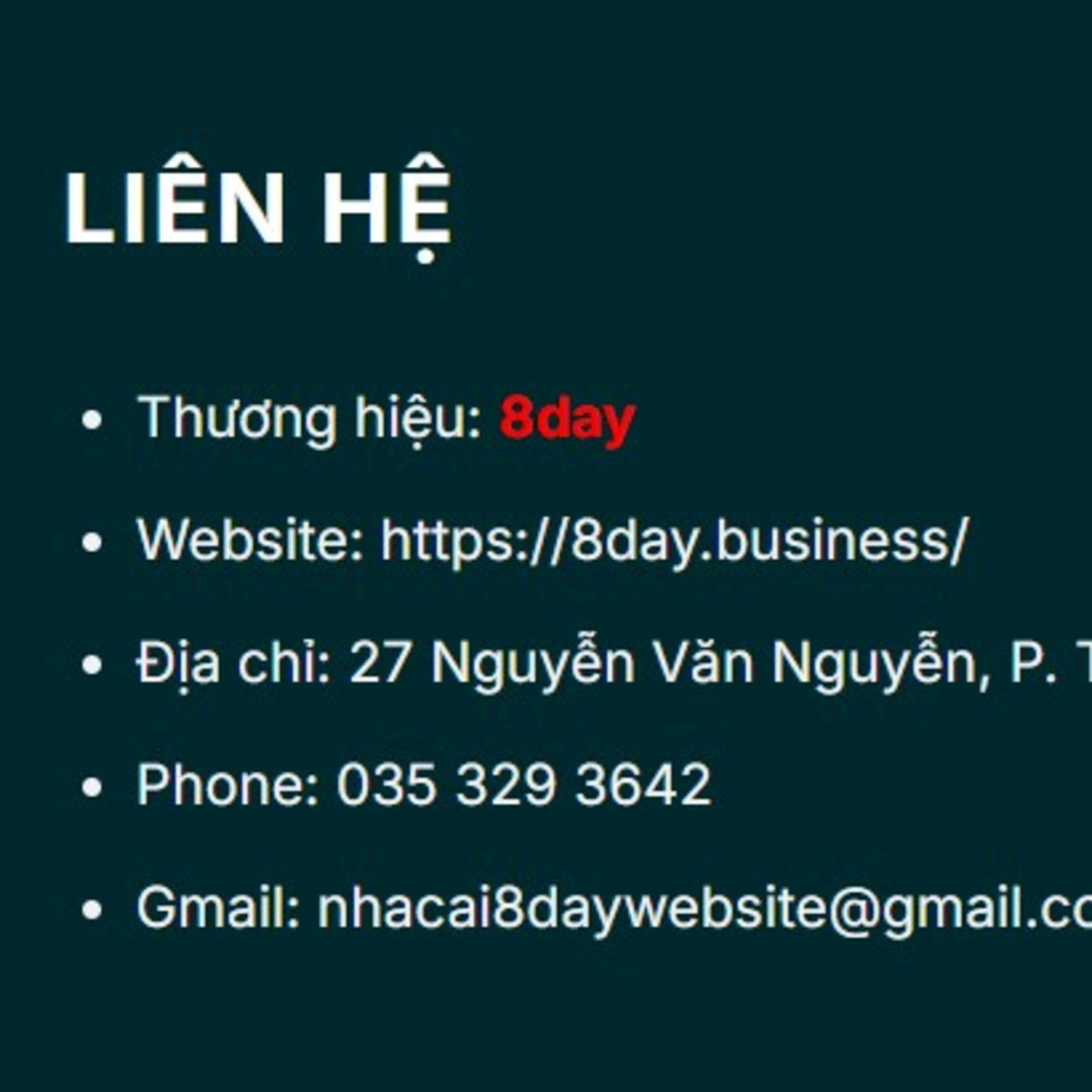 Liên hệ 8DAY  episode artwork