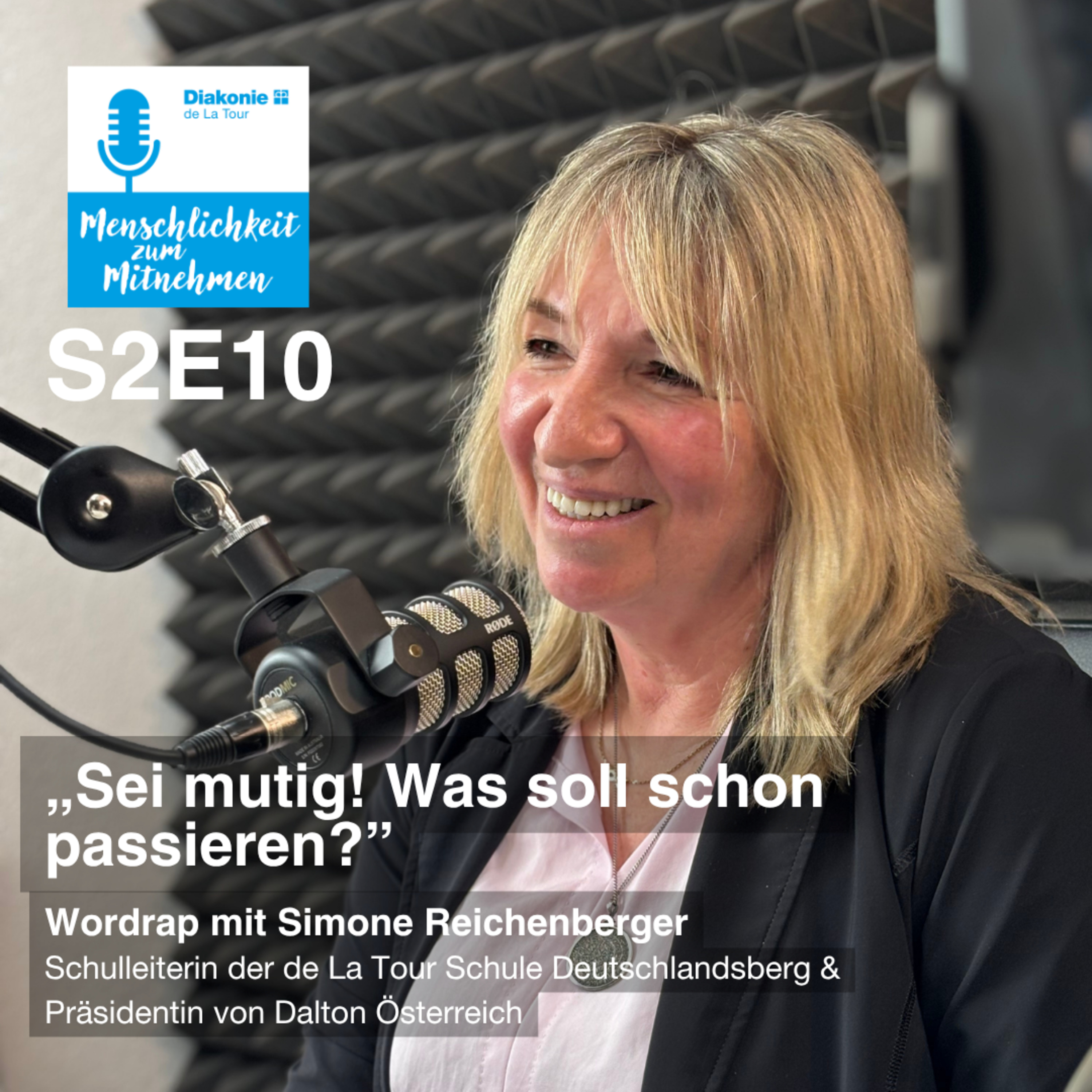 „Sei mutig! Was soll schon passieren?“ – Wordrap mit Simone Reichenberger episode artwork