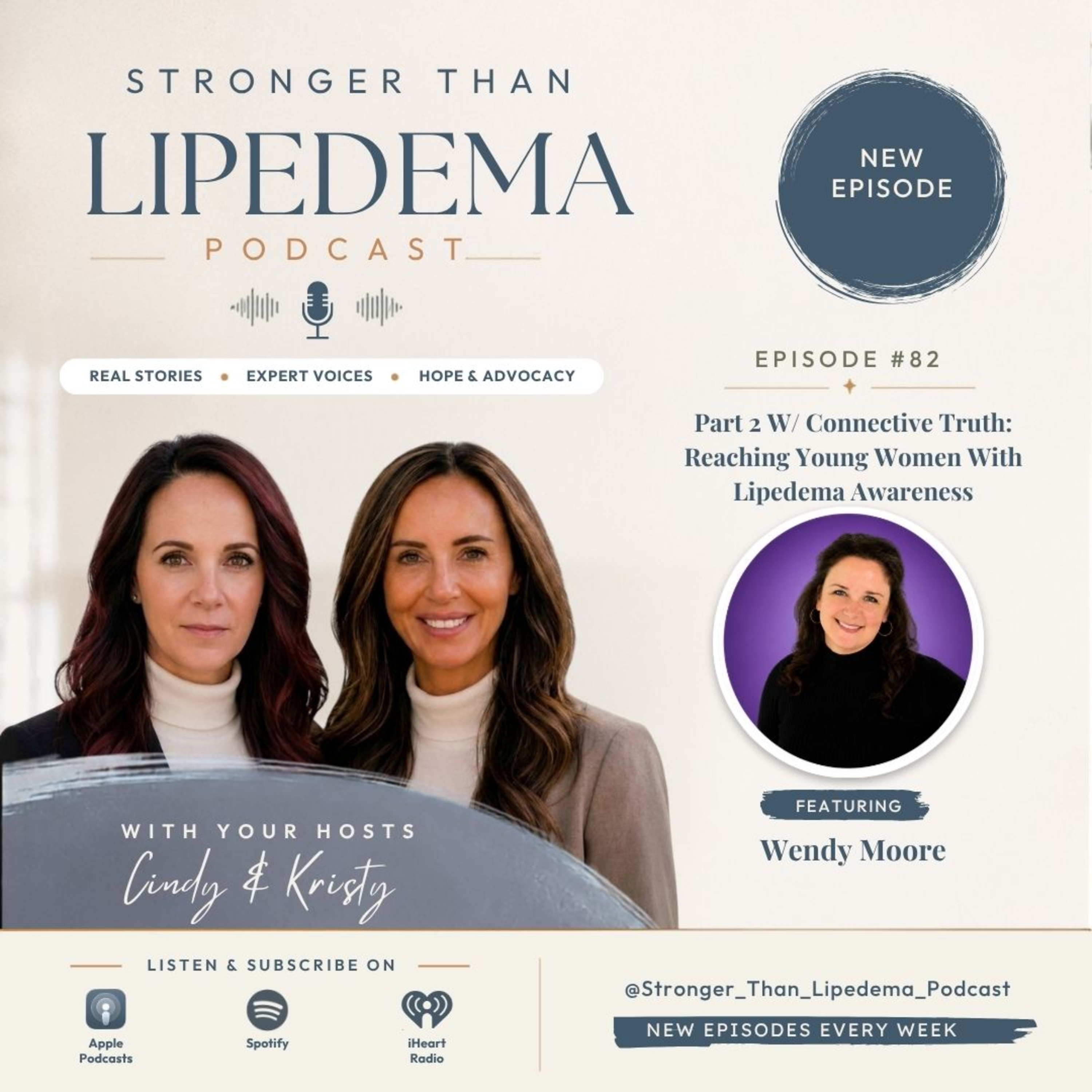 Part 2 with Wendy Moore on Connective Truth: Reaching Young Women With Lipedema Awareness episode artwork