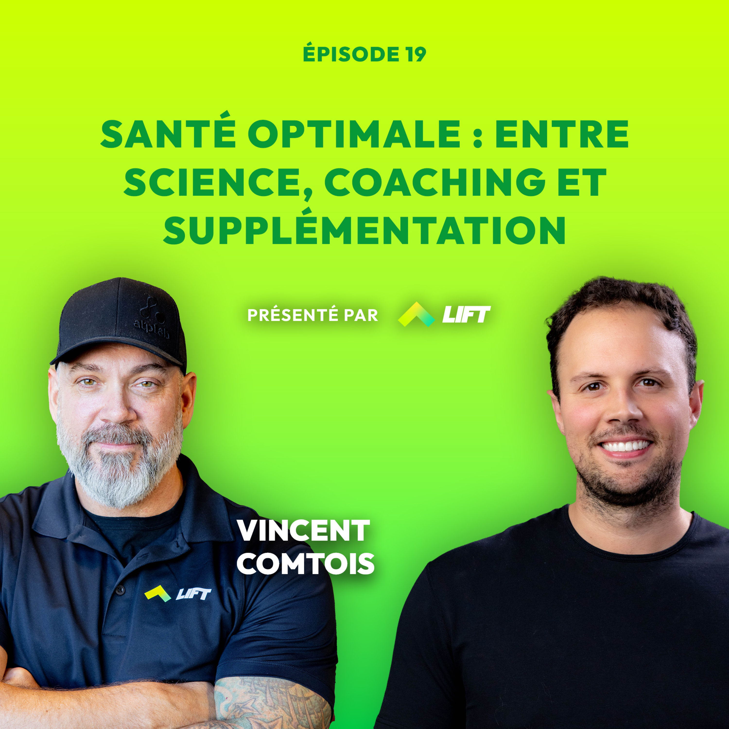 Santé optimale : entre science, coaching et supplémentation avec Vincent Comtois episode artwork