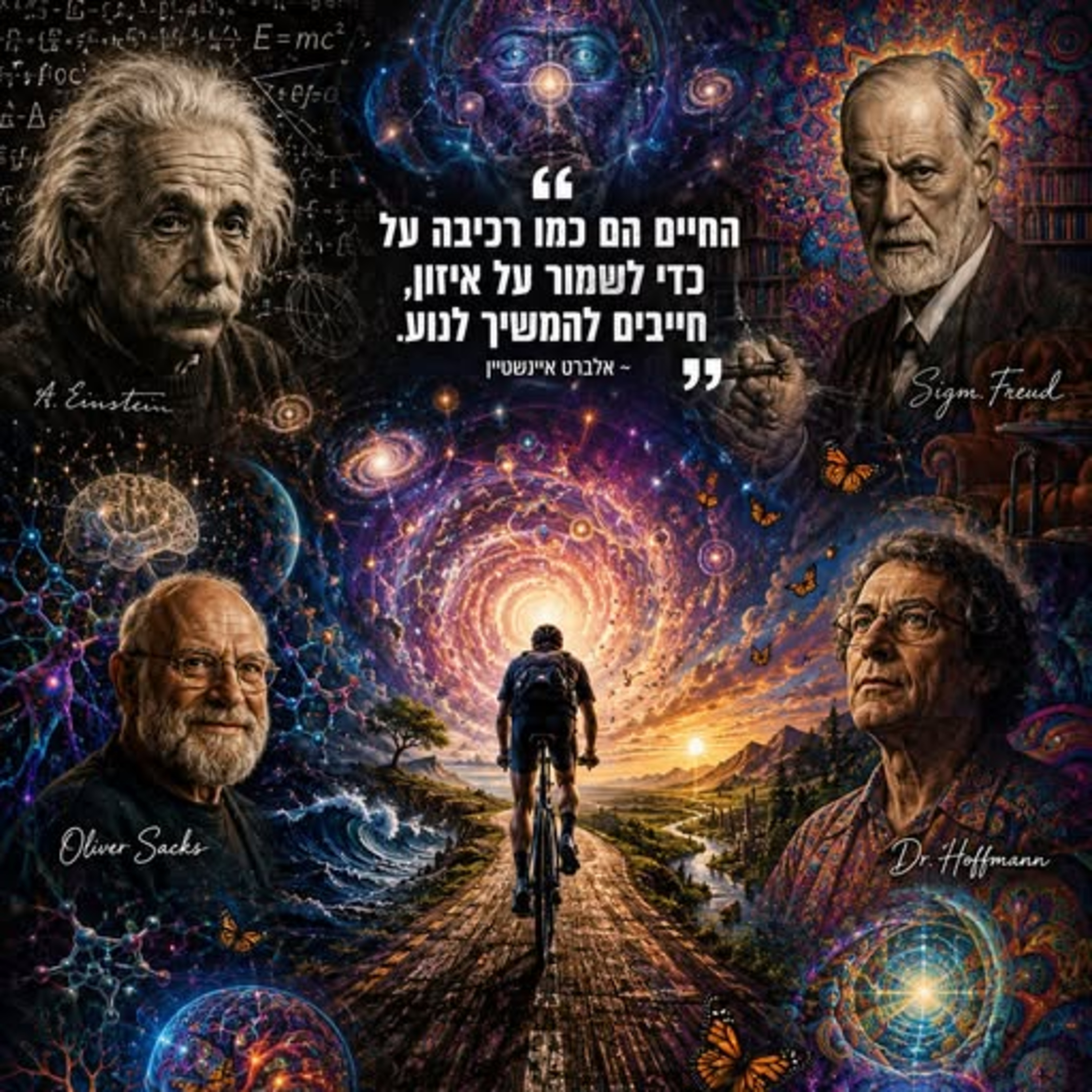 החיים הם לא יעד. הם רכיבה. episode artwork
