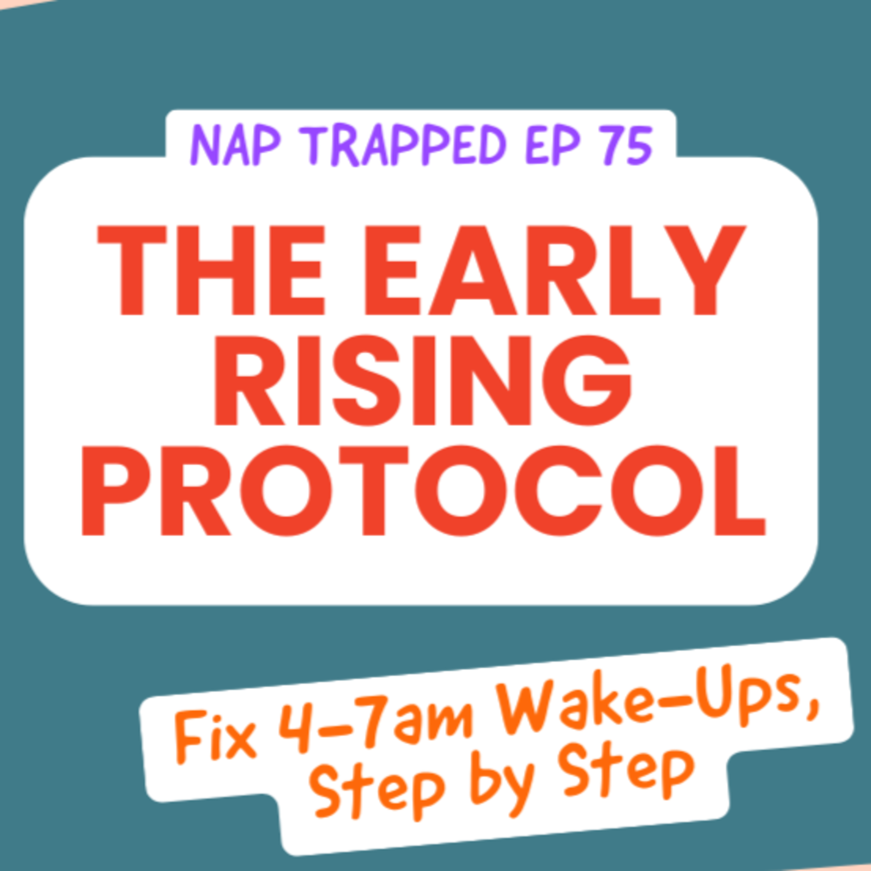 The Early Rising Protocol: Fix 4-7am Wake-Ups (Step-by-Step)
