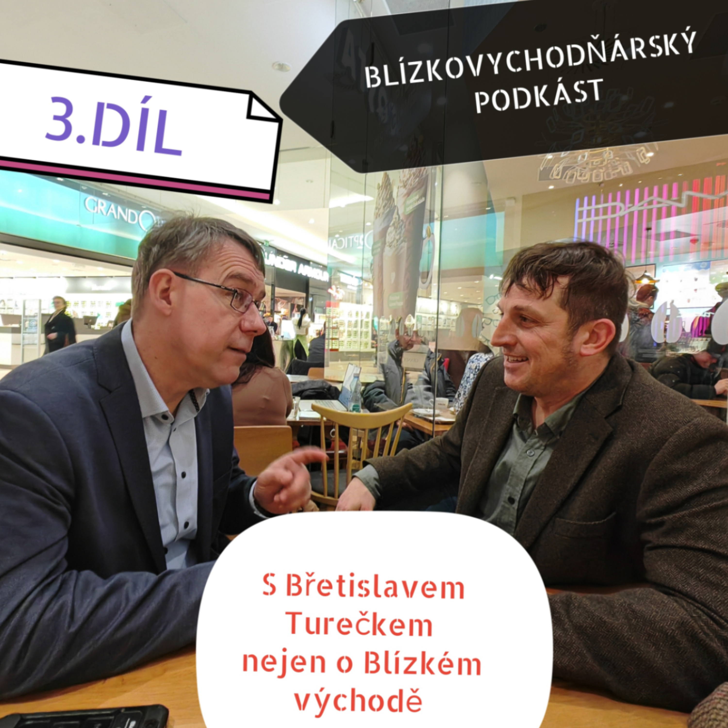 Blízkovychodňárský podkást Marka Čejky - 3. díl - s Břetislavem Turečkem o dnešním Blízkém východě episode artwork