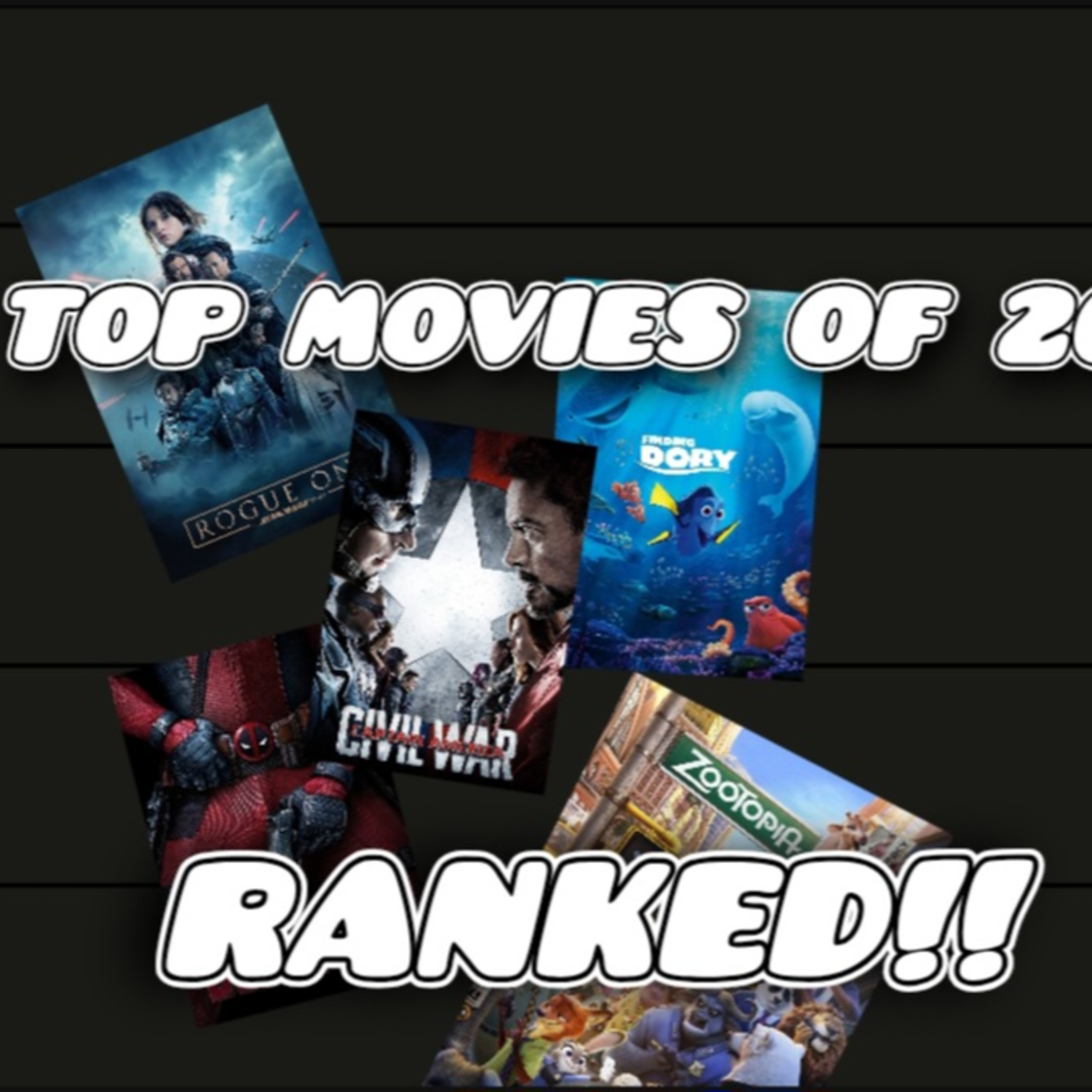 Ranking the Top Films From 2016!!! episode artwork