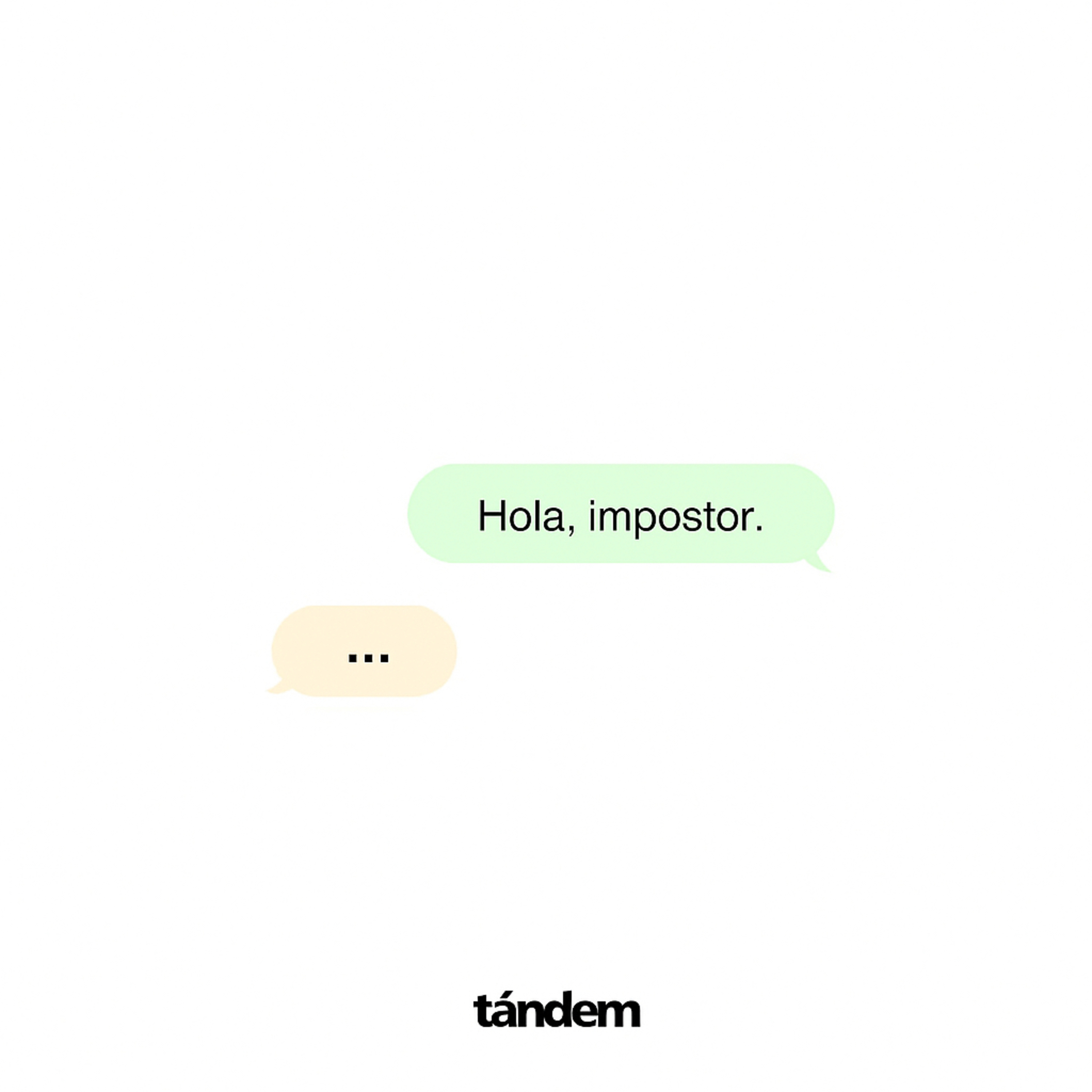 HOLA, IMPOSTOR. | TÁNDEM- EP 33 episode artwork