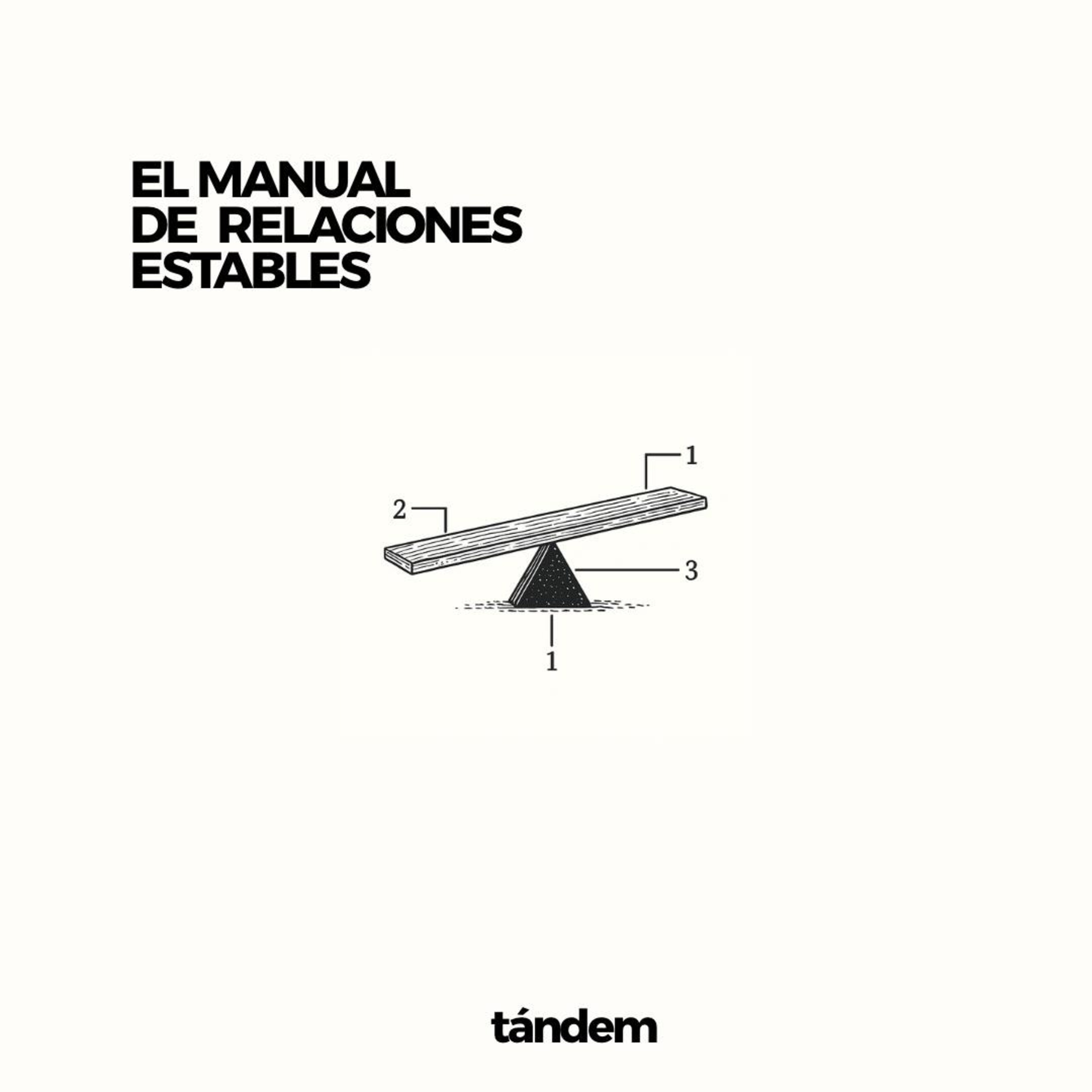 Manual de relaciones estables| TÁNDEM - EP 44 episode artwork