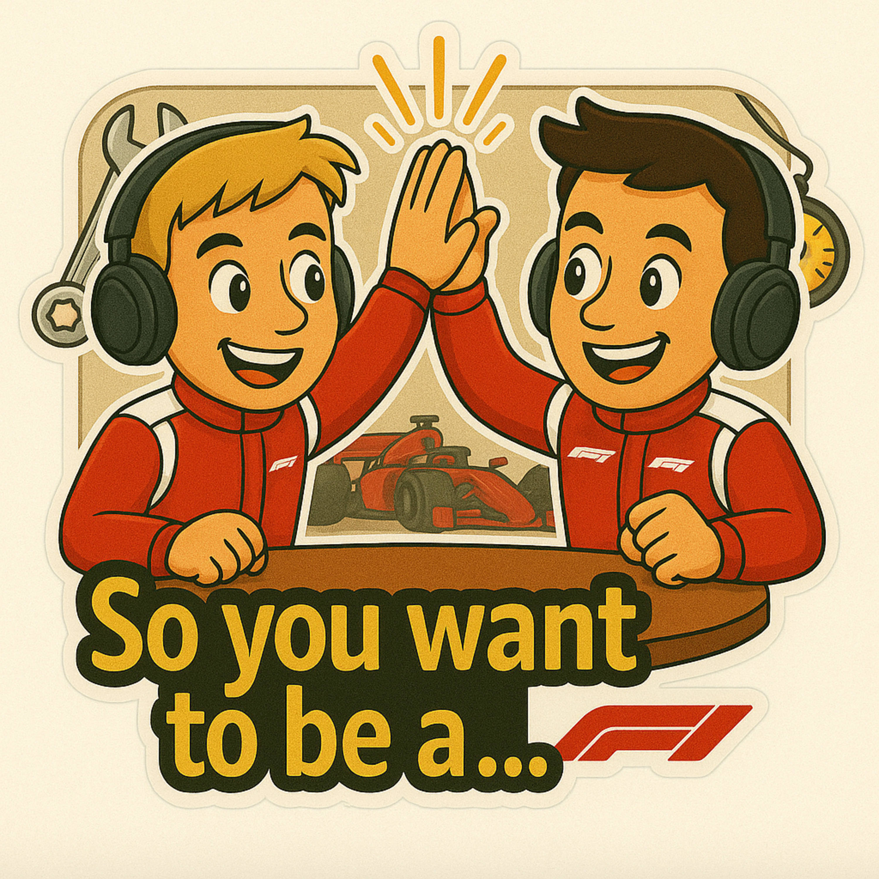 Cover art for So you want to be a… F1 Racer