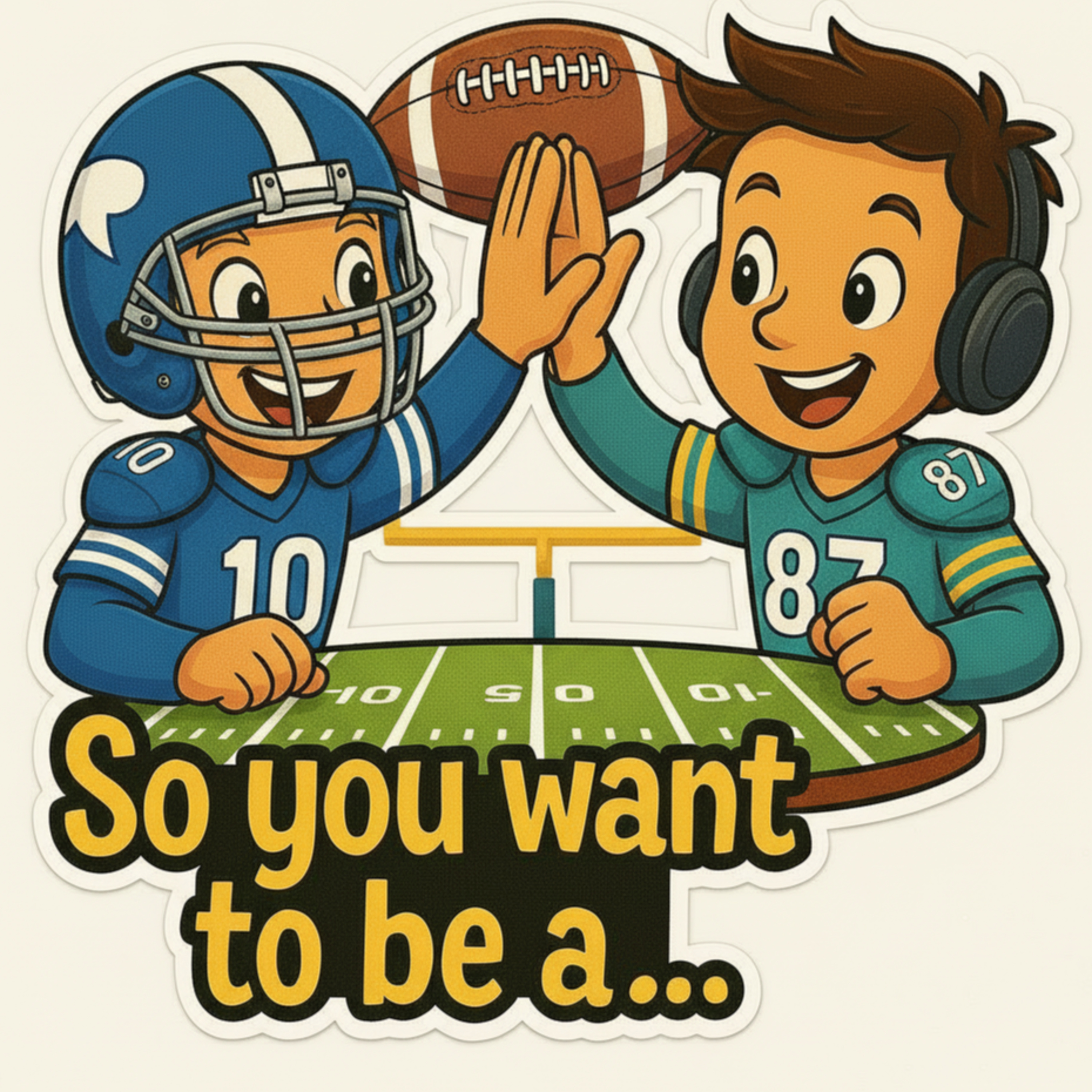 Cover art for So you want to be a… Pro Football Player
