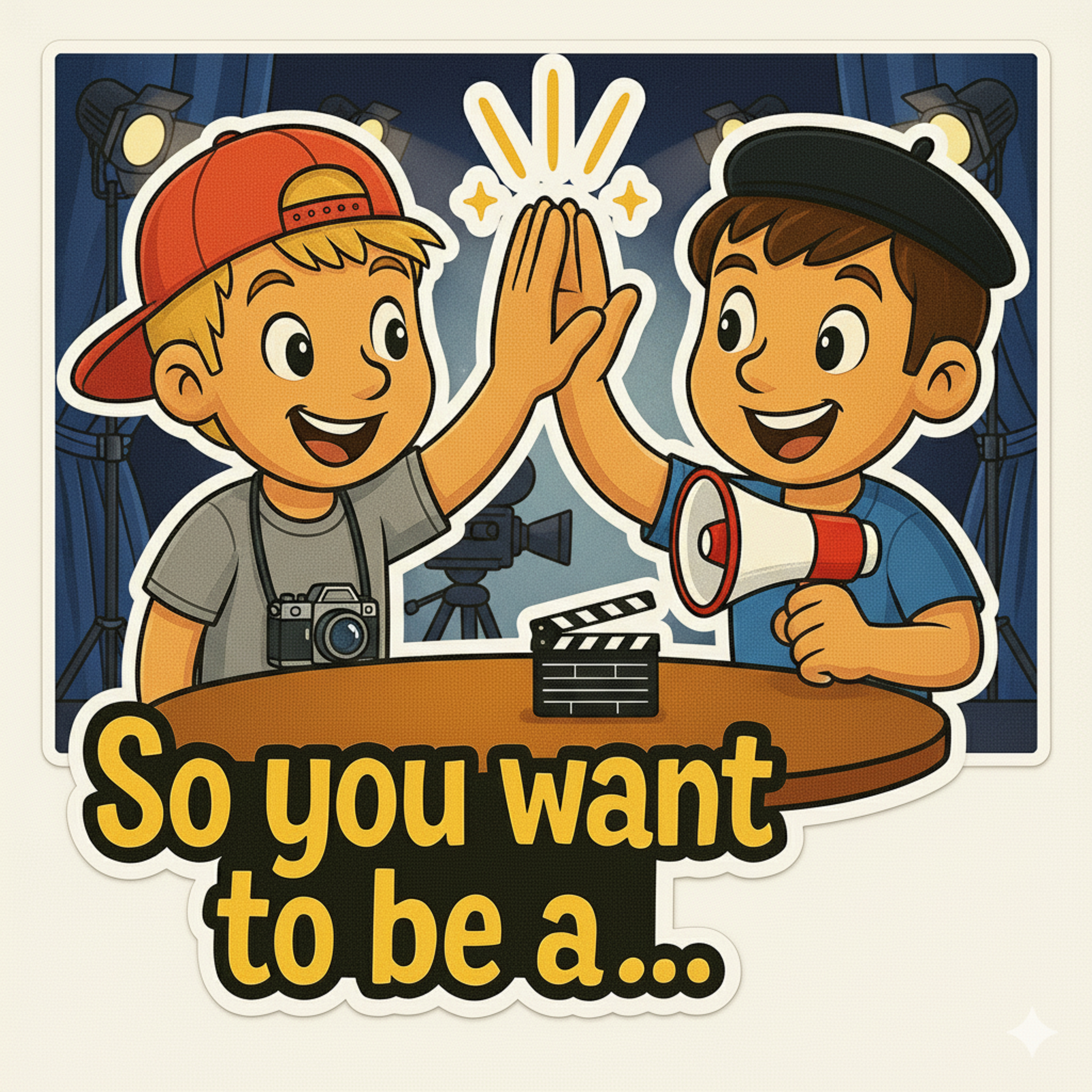 Cover art for So you want to be a… Movie Director