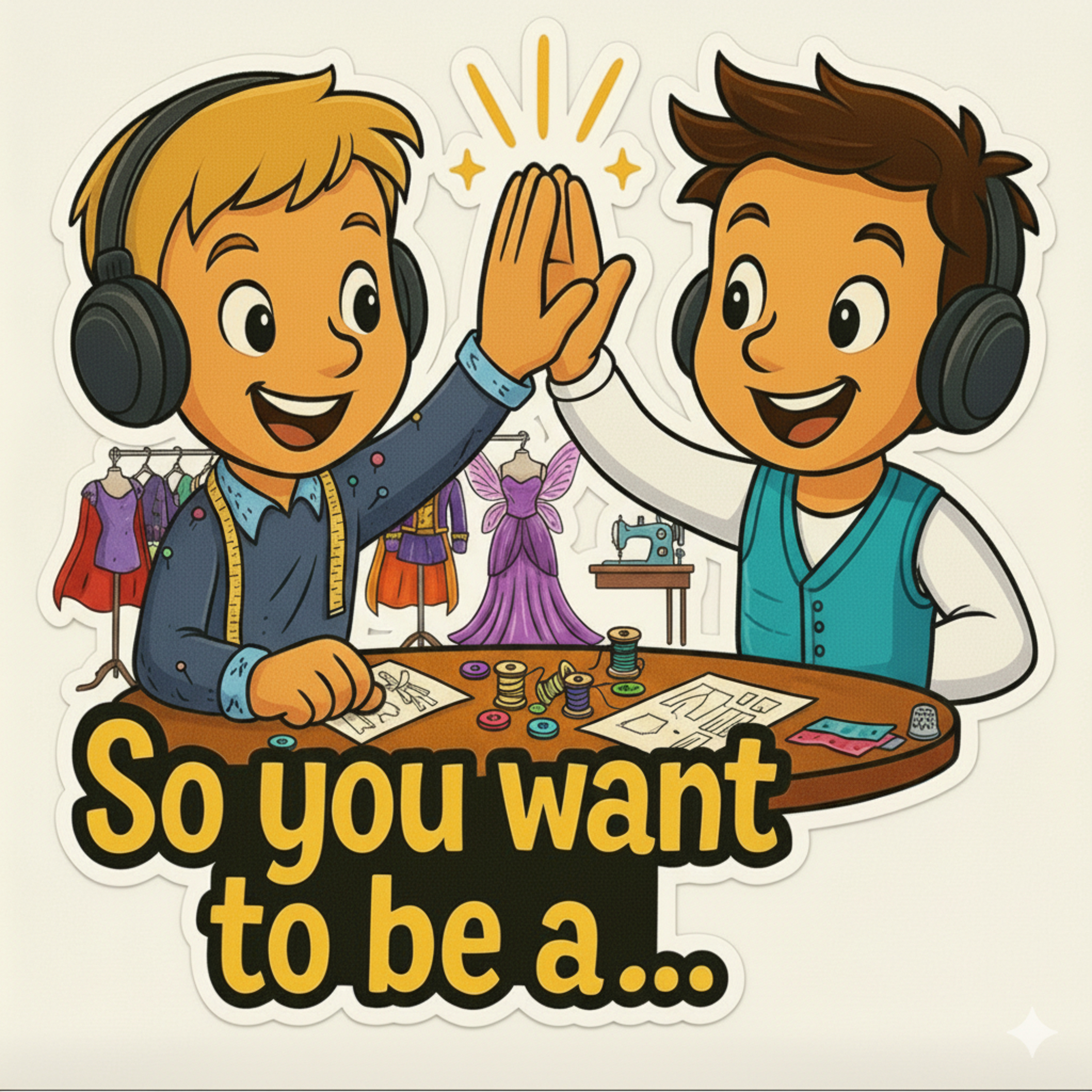 Cover art for So you want to be a… Halloween costume designer