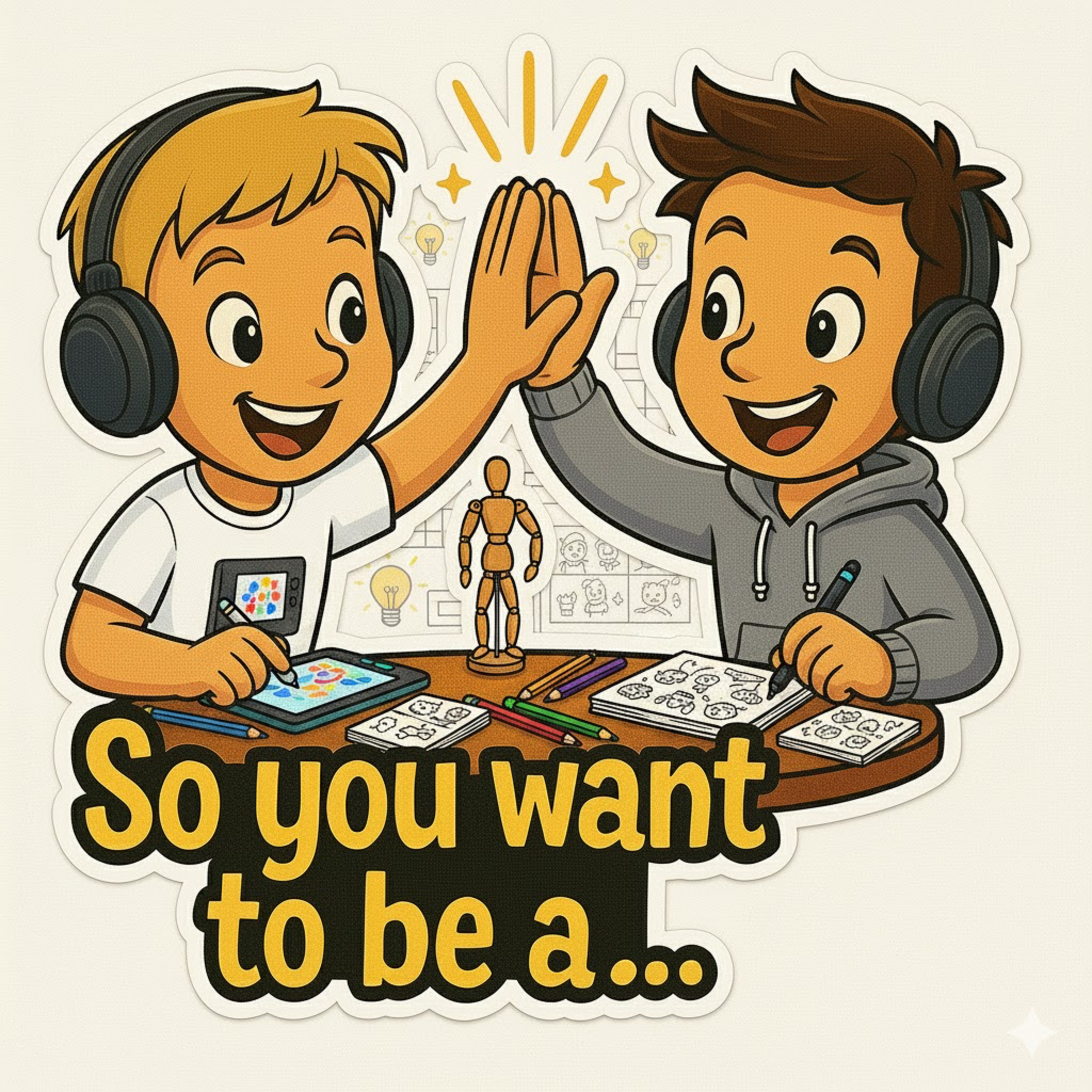 Cover art for So you want to be a… Animator