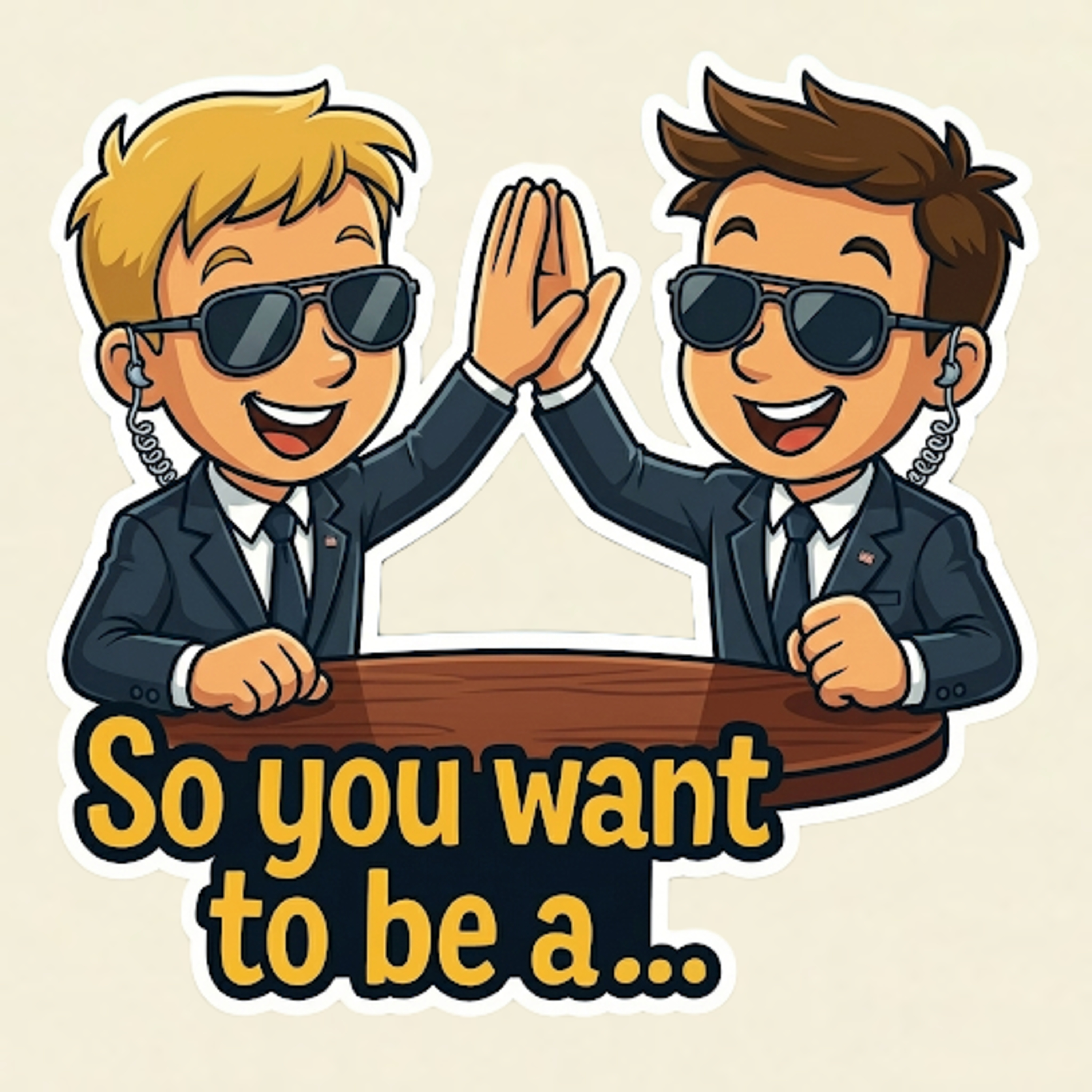 So you want to be a… Secret service agent