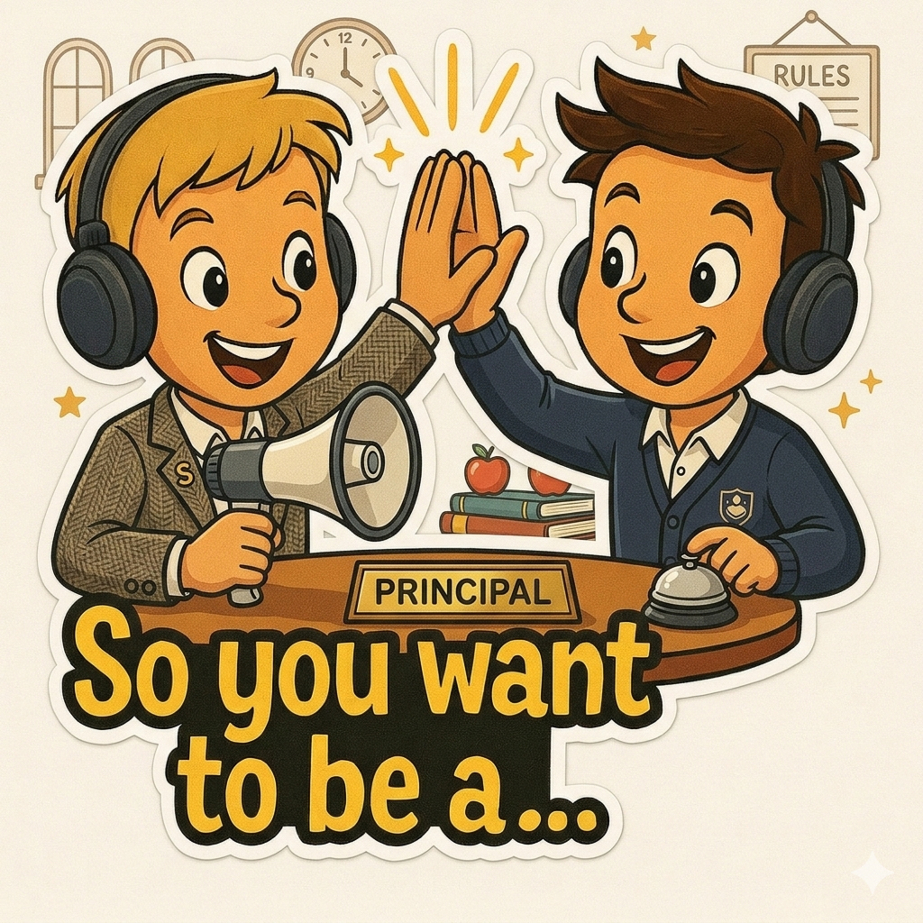 Cover art for So you want to be a… Principal