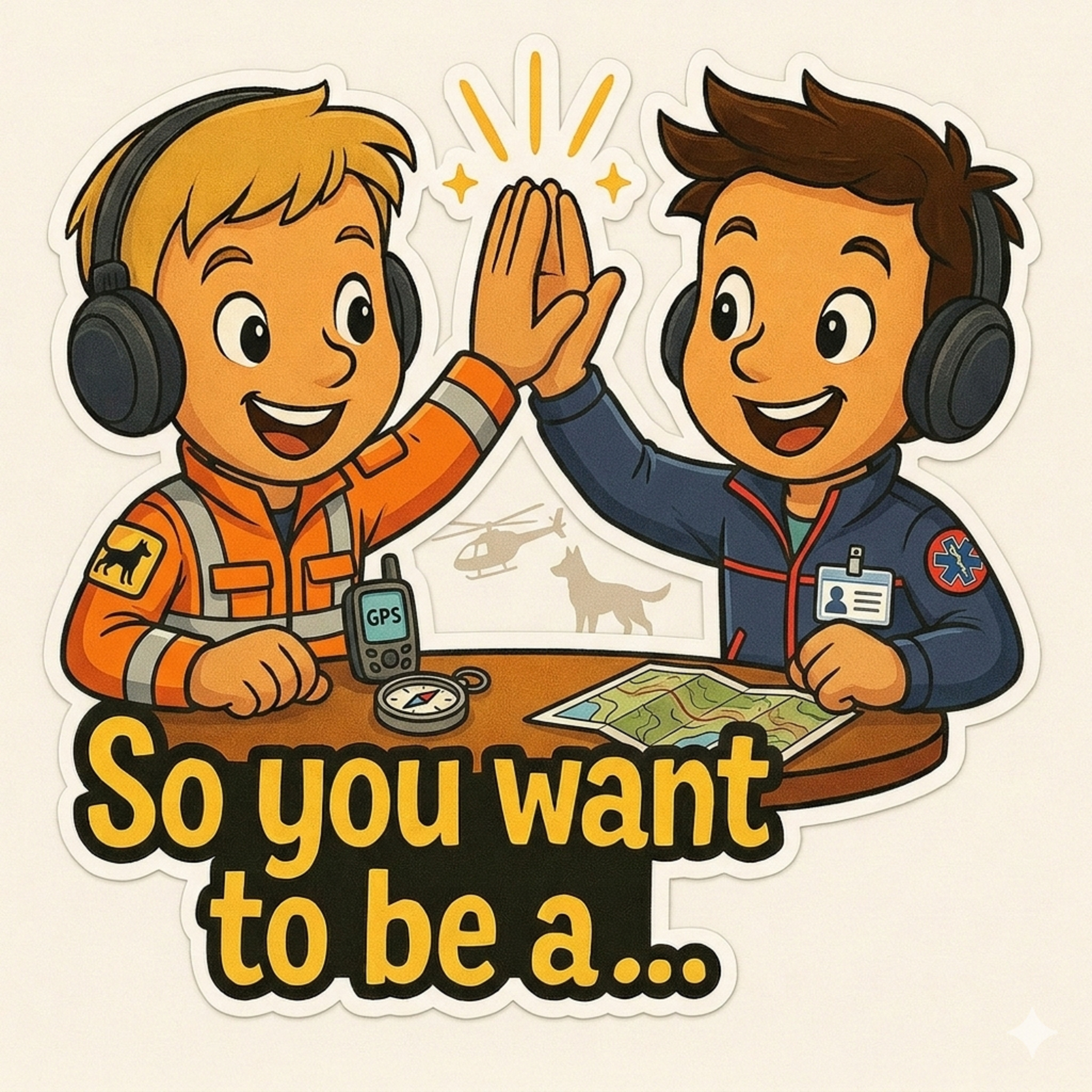 Cover art for So you want to be a… Search and Rescue Worker