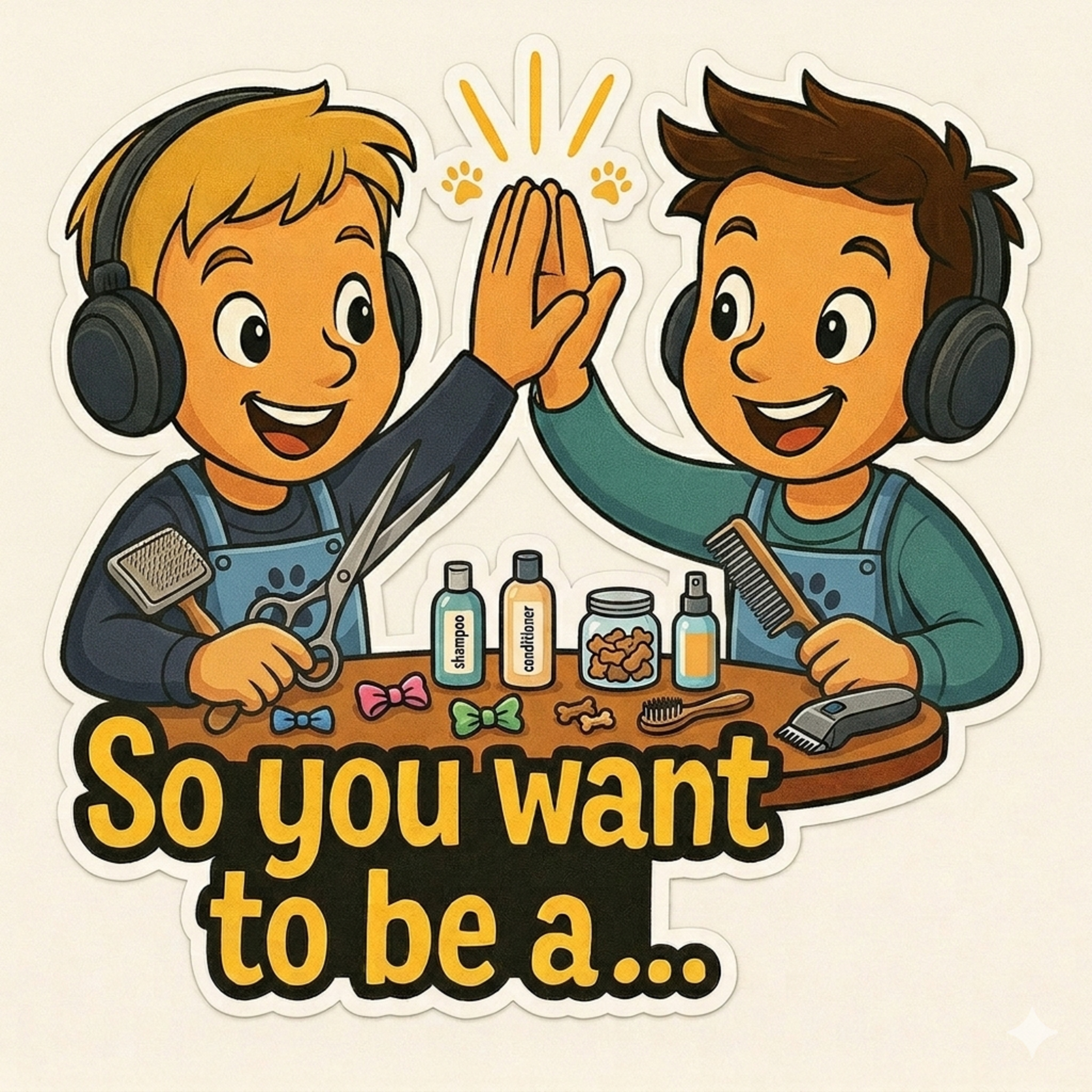 Cover art for So you want to be a… Dog Groomer