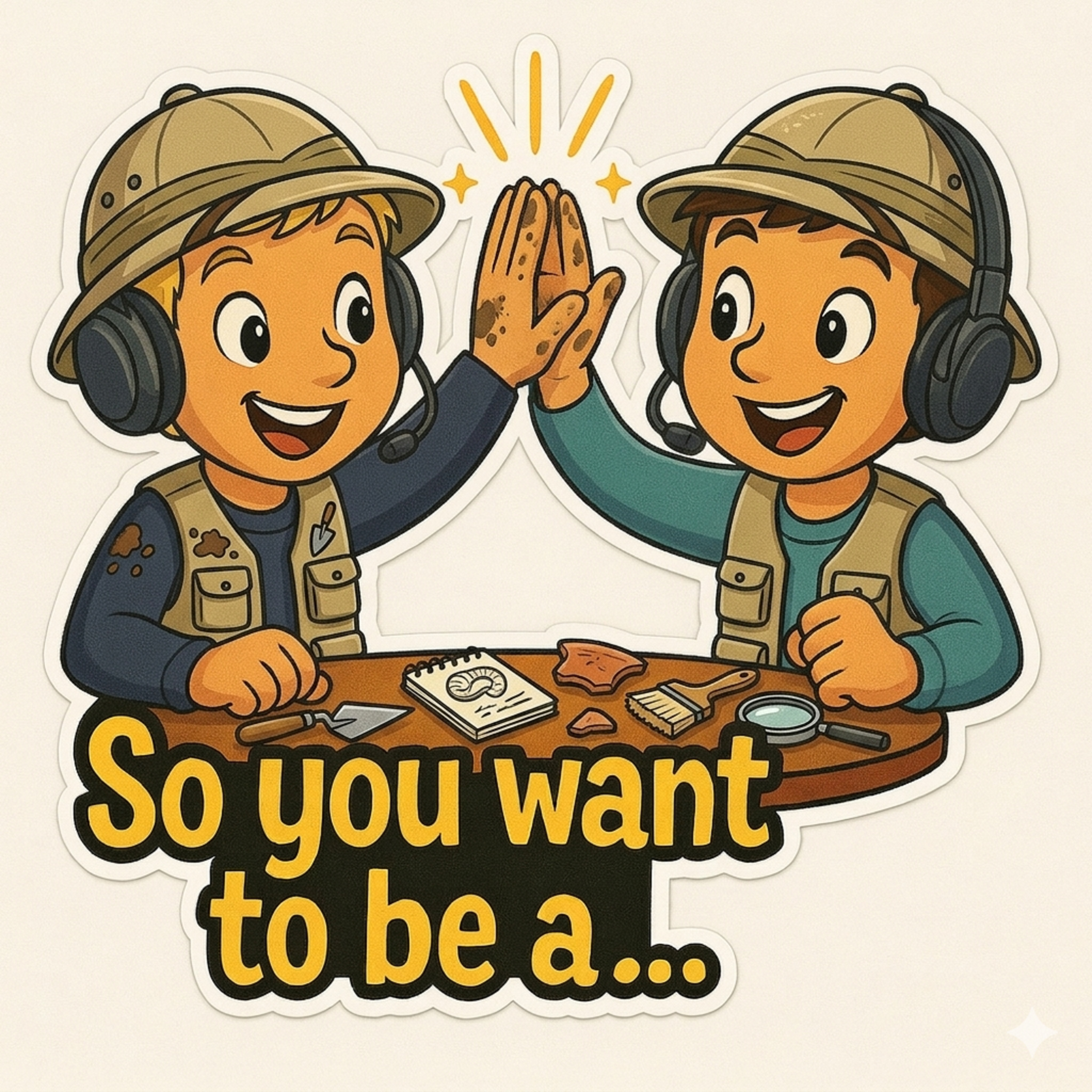 Cover art for So you want to be a… Archaeologist 