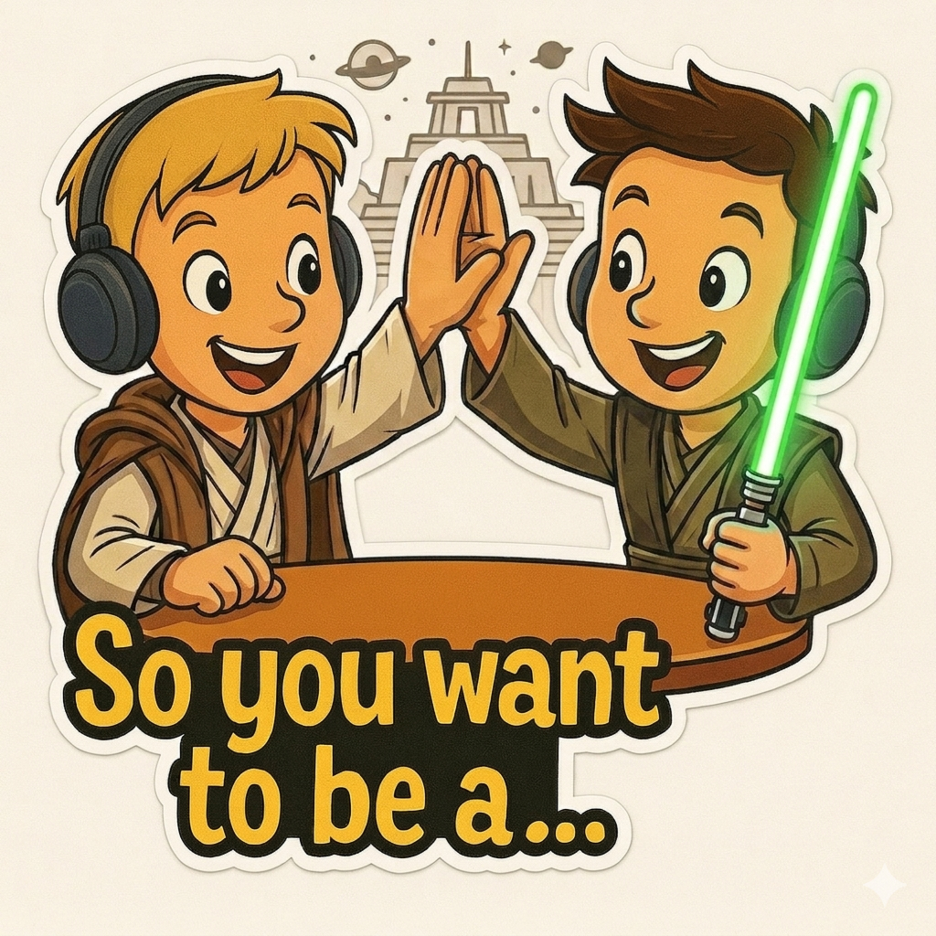 Cover art for So you want to be a… Jedi