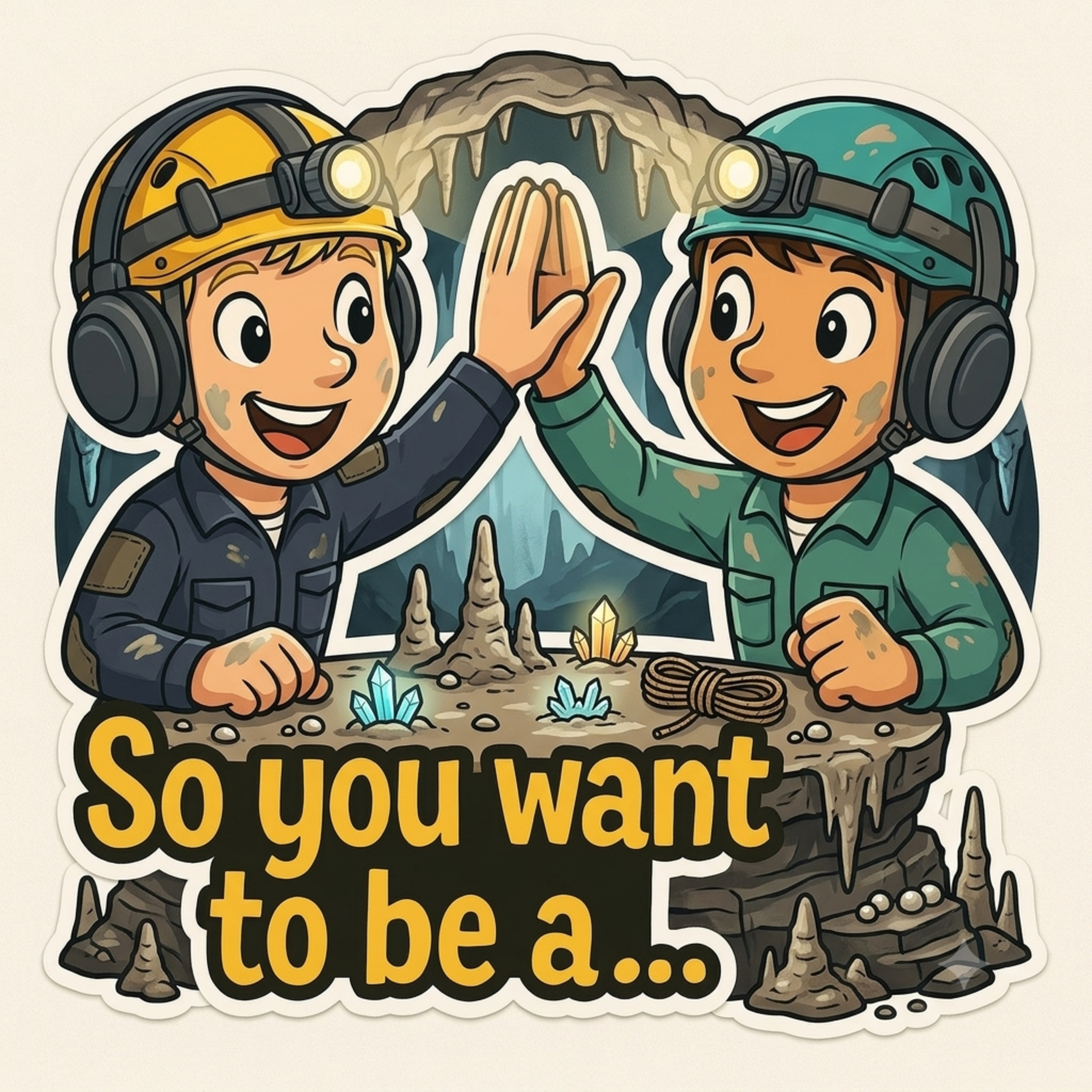 Cover art for So you want to be a… Speleologist